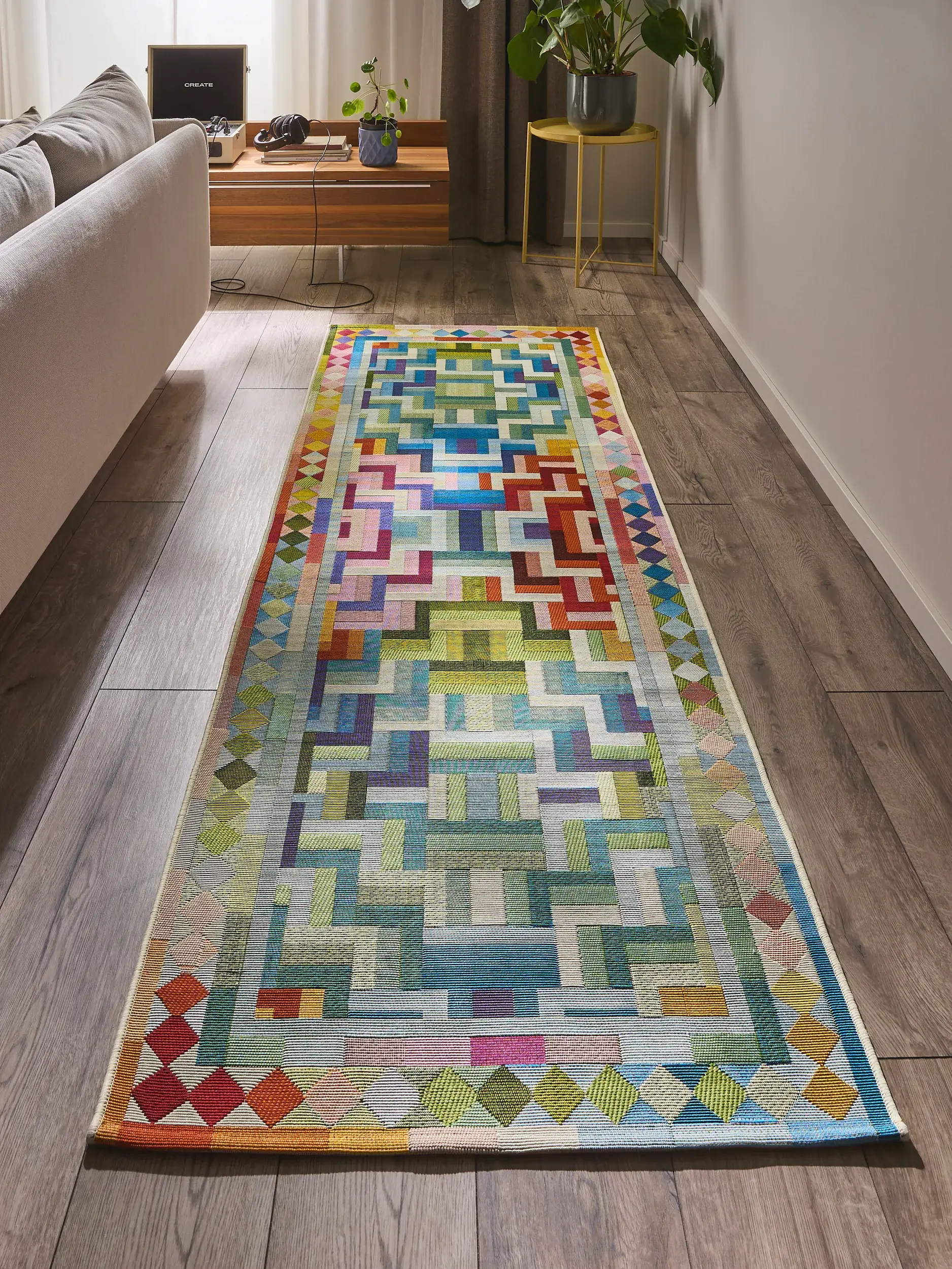 Teppich Jovis aus 76% Polypropylen, 23% Polyester, 1% Latex in  von benuta Pop