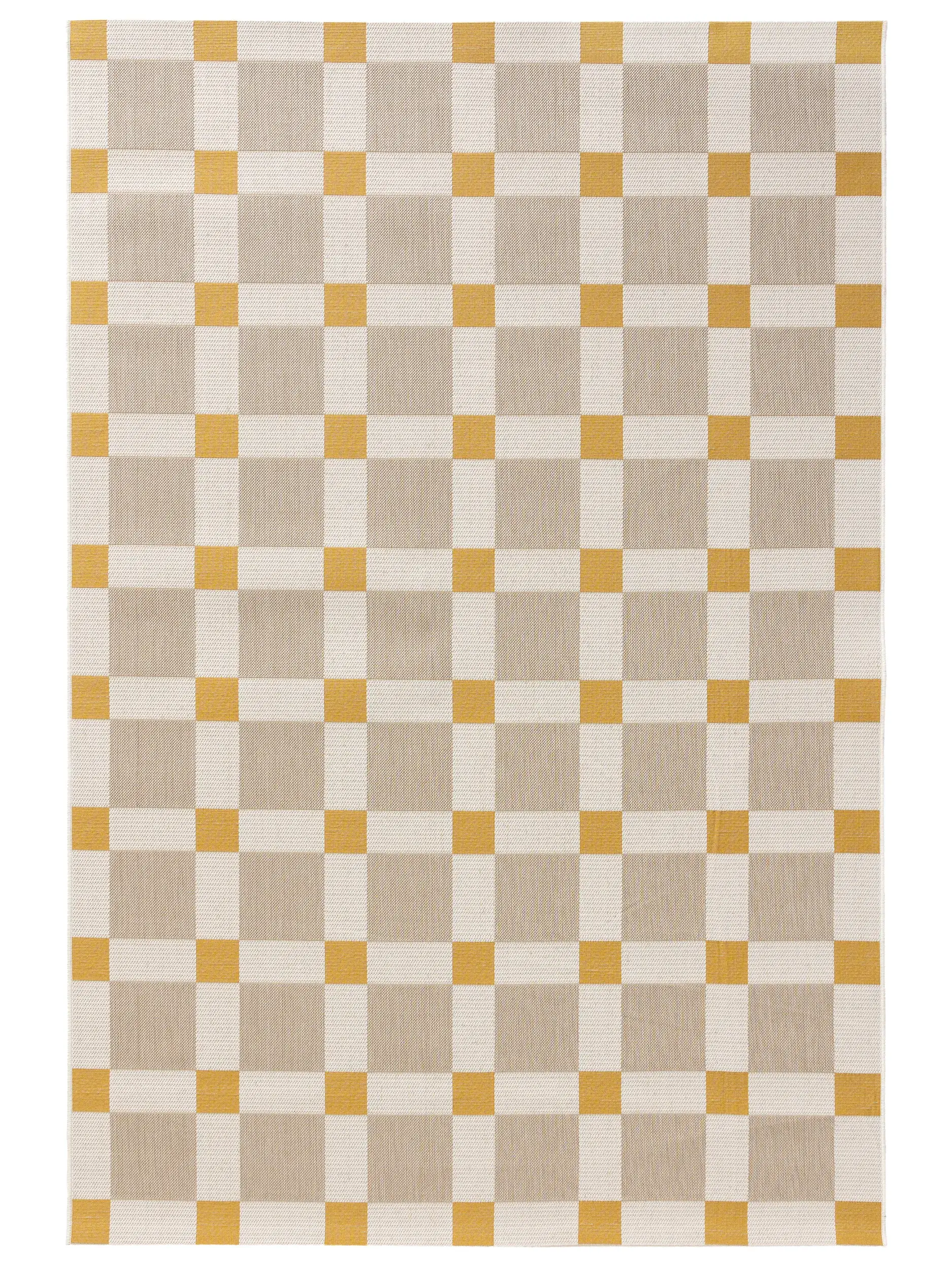 Tappeto per interno ed esterno Vega Beige/Giallo di 