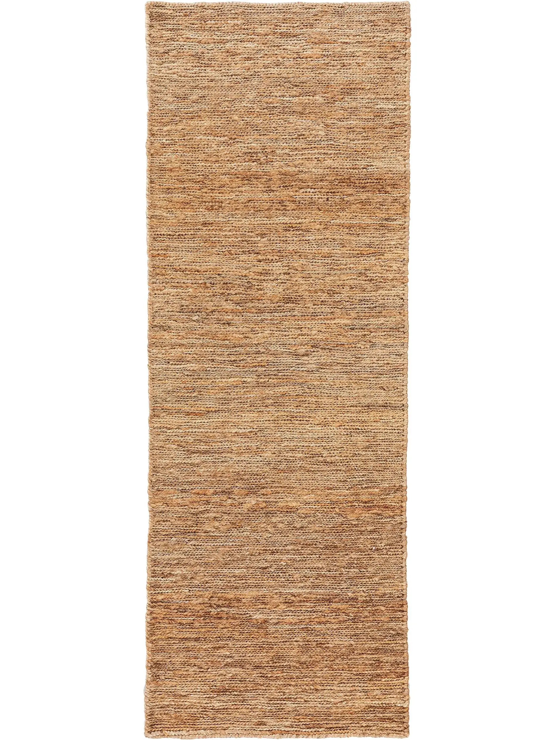 Koberec z 100% Jute v Braun s vlasem výšky 100% Jute od benuta Pure