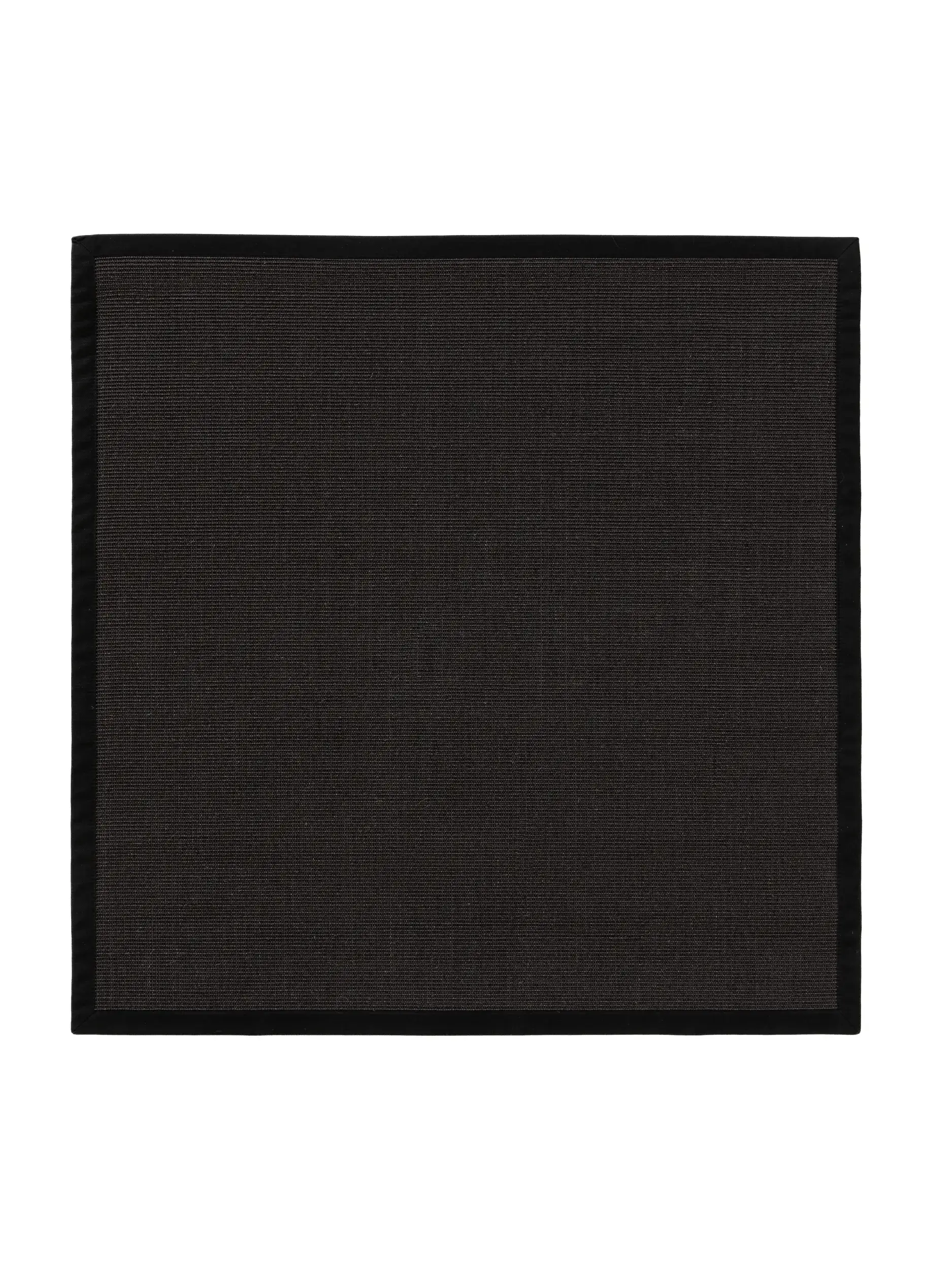 Tappeto di 100% Sisal in Nero con pelo alto 100% Sisal da benuta nest