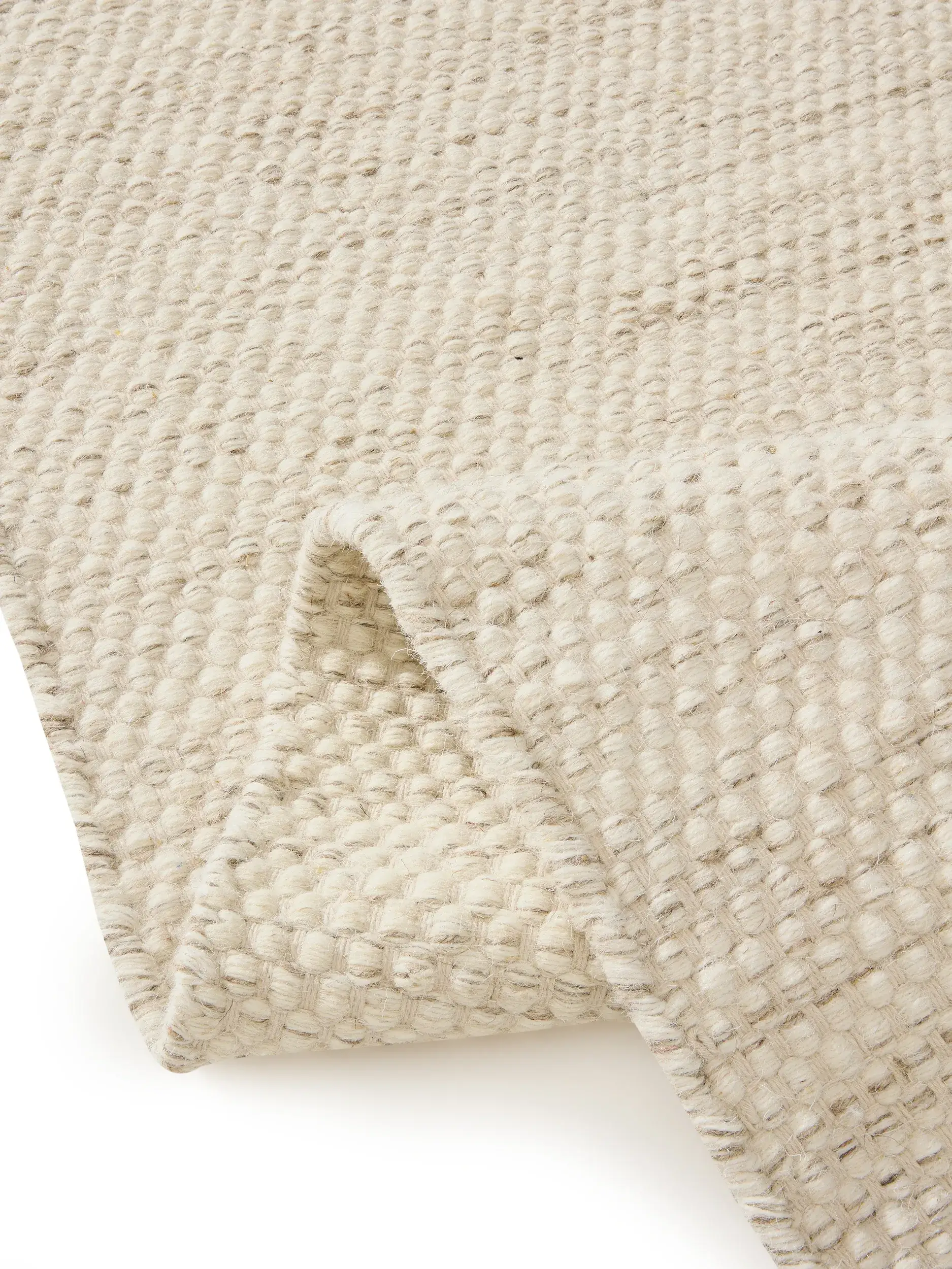 Teppich Rocco aus 80% Wolle, 20% Baumwolle in  von benuta Pure