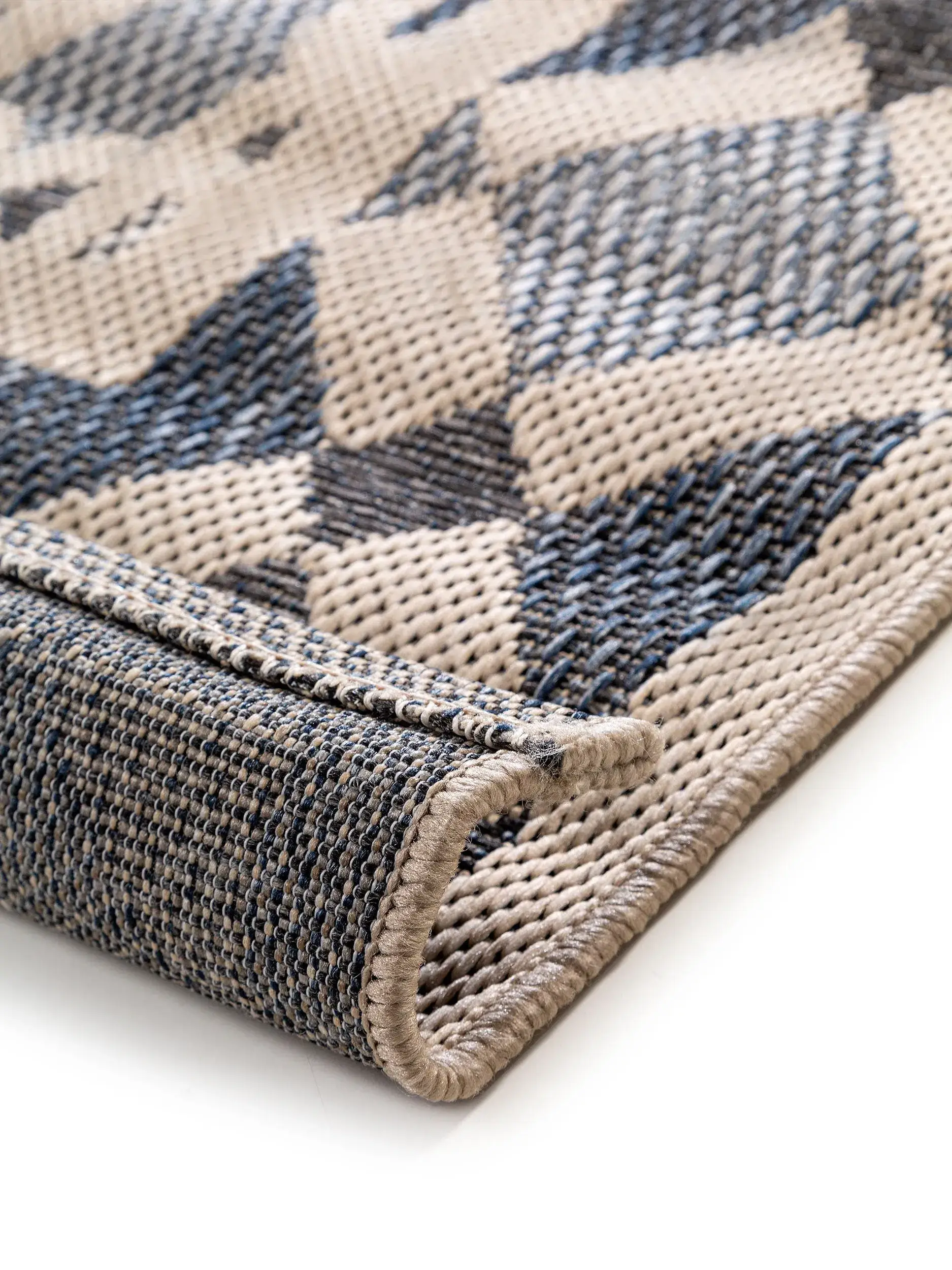 Tappeto di 100% Polipropilene in Beige con pelo alto 100% Polipropilene da benuta nest