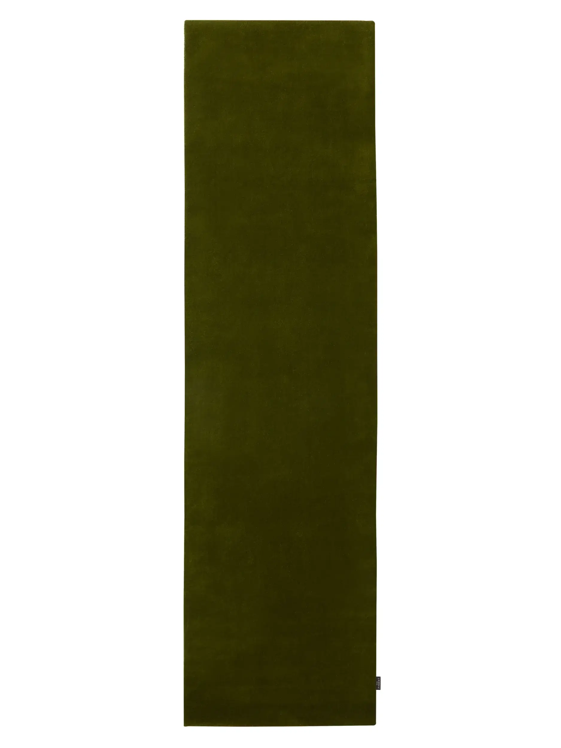 Teppich Mono aus 100% Baumwolle in Grün von benuta