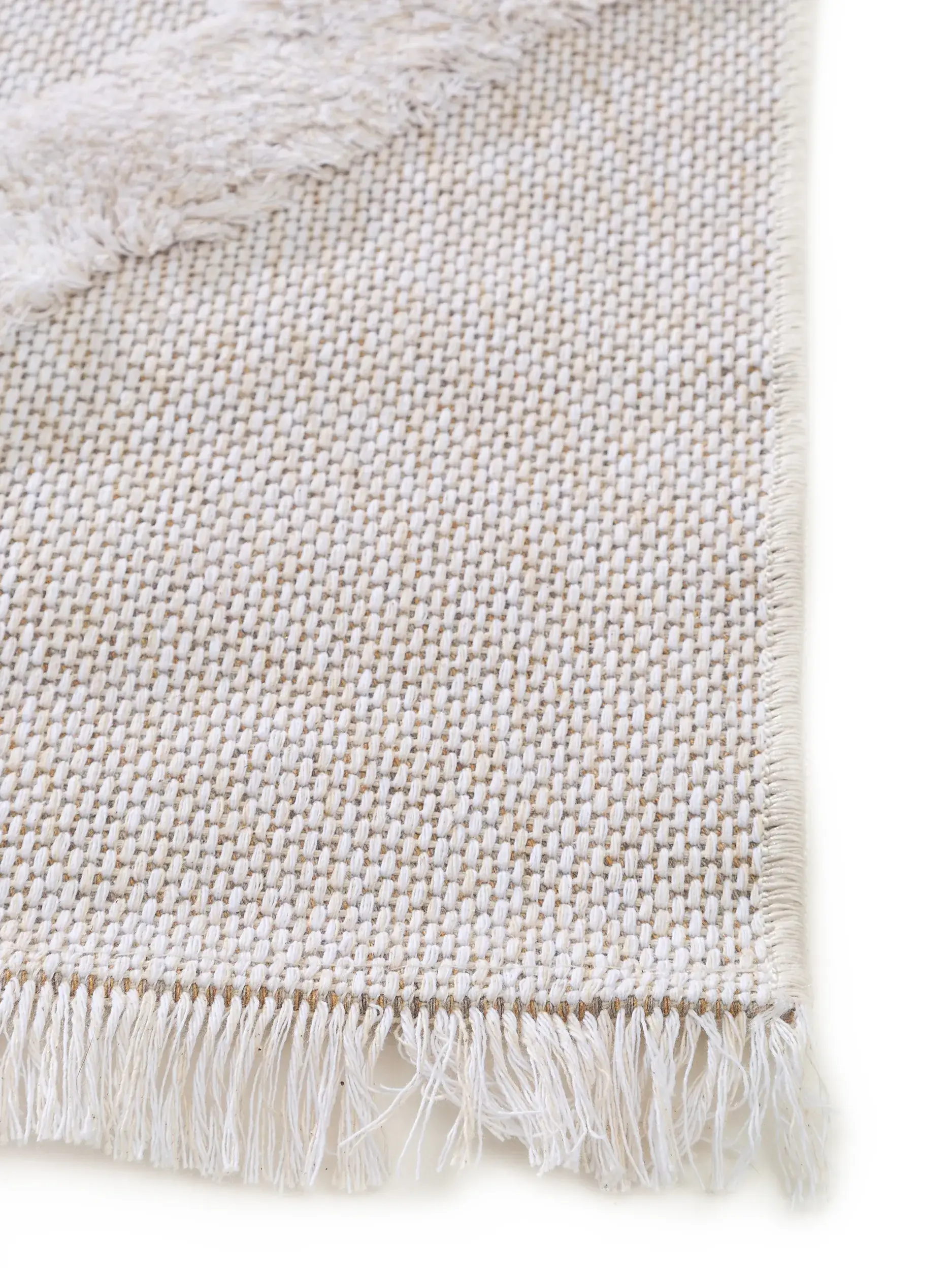 Teppich Oslo aus 100% Baumwolle in Beige von benuta Pop