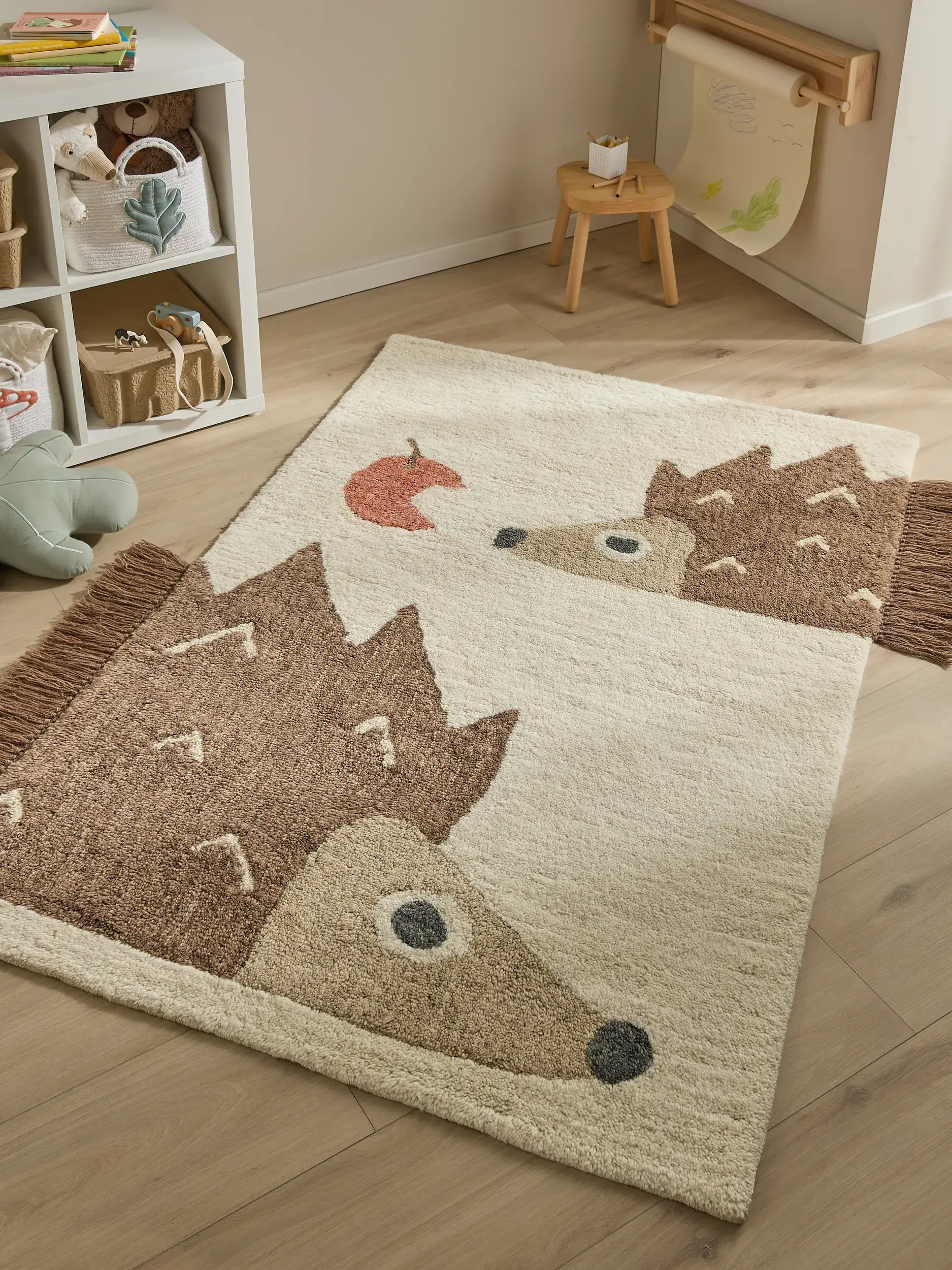 Teppich Iggy aus 100% Wolle in Multicolor von Lytte