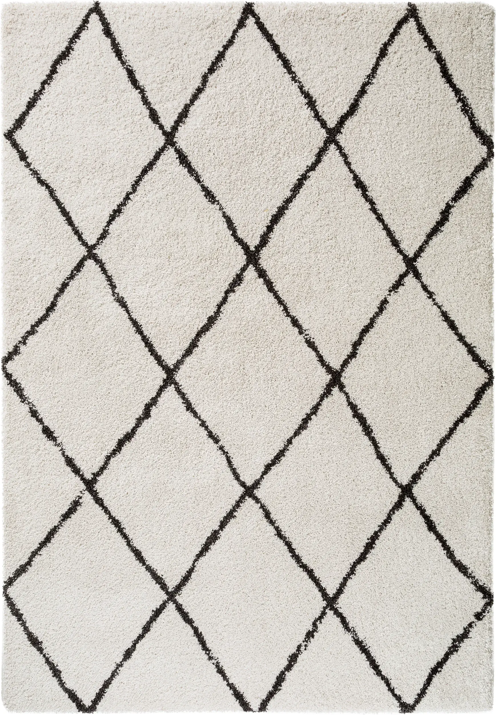 Tappeto di 100% Polipropilene in Beige con pelo alto 100% Polipropilene da benuta nest