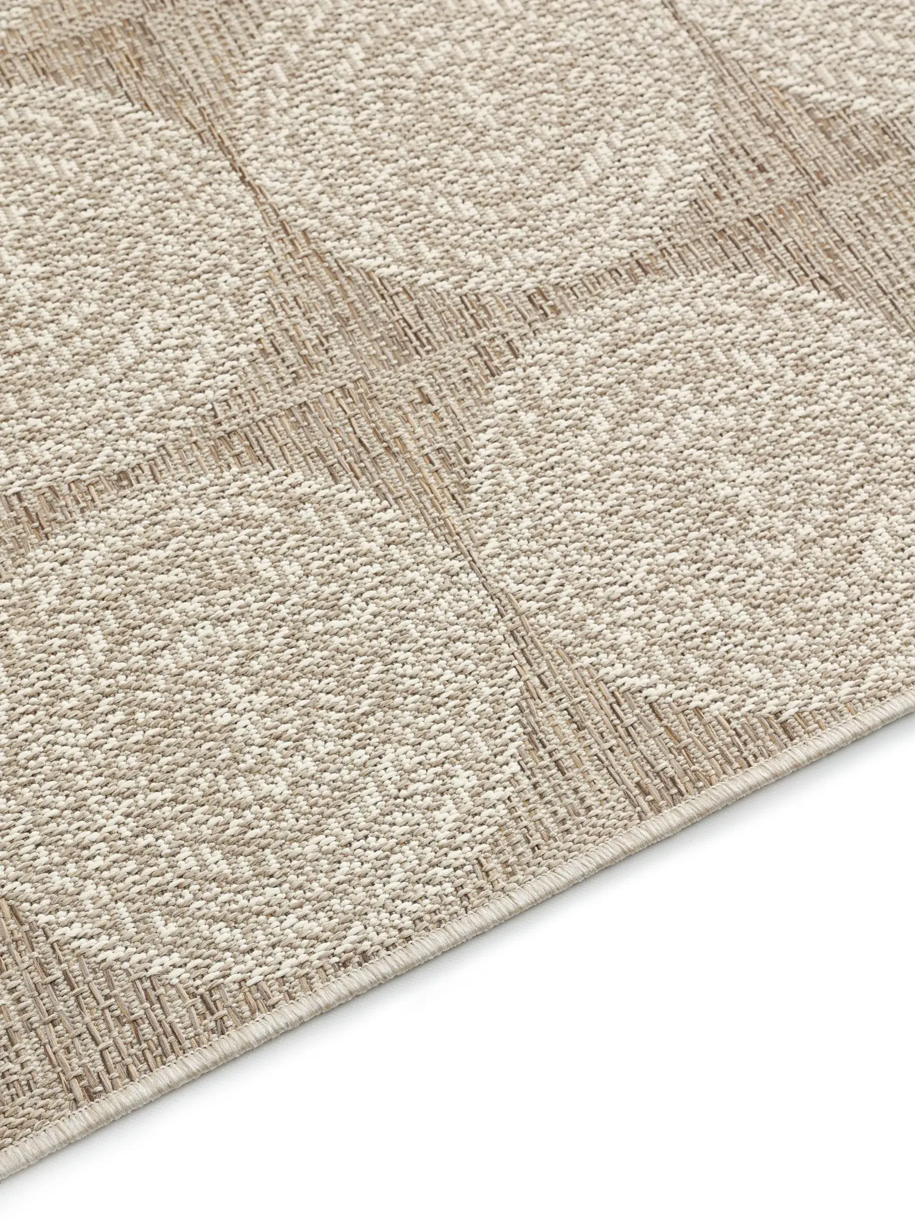 Rug made of 100% Polypropylen in Beige with a 100% Polypropylen high pile by benuta Pop