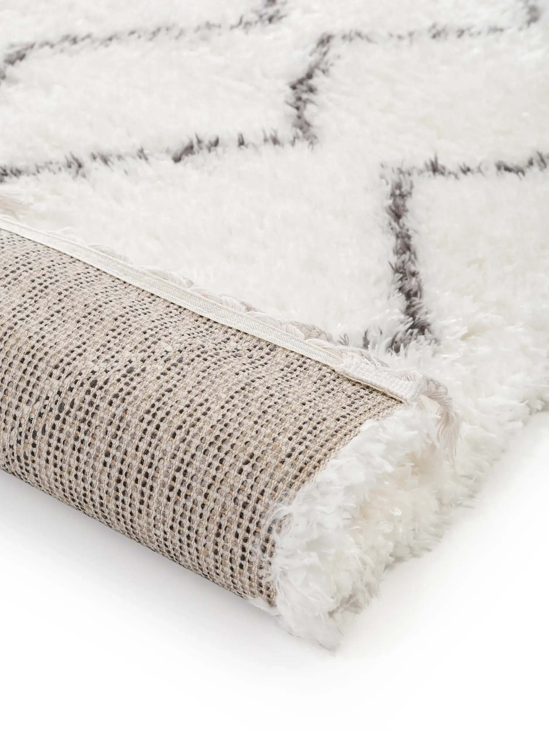 Tapis Ebba en 100% Polyester en Beige de benuta POP