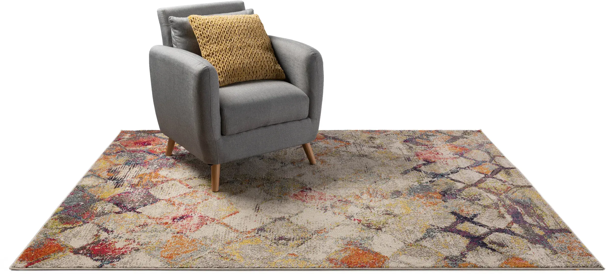 Teppich Casa Beige/Multicolor von 