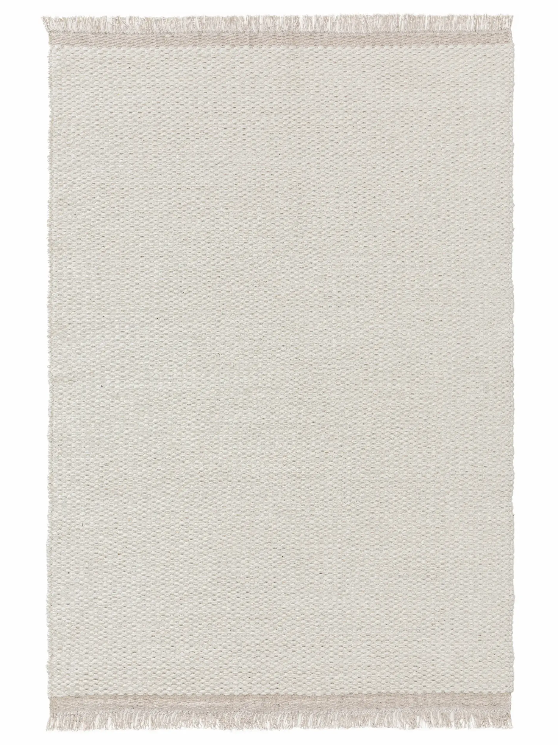 Tapis en 40 % Laine, 30 % Coton, 30 % Viscose en Beige avec une pile de 40 % Laine, 30 % Coton, 30 % Viscose de hauteur de benuta pure