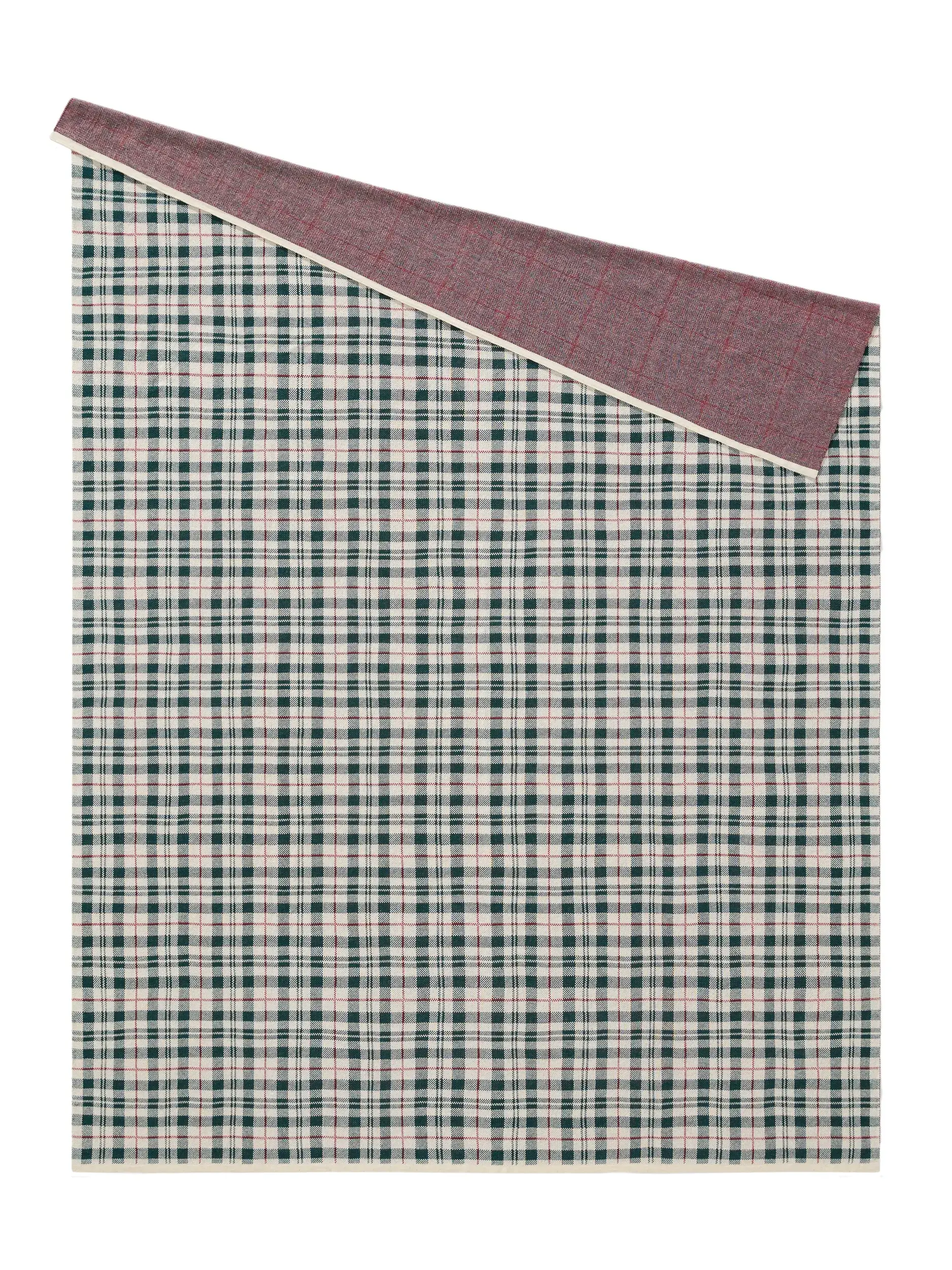 Coperta natalizia Classic Verde di benuta