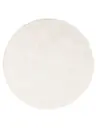 Viskoseteppich rund Nela Ivory