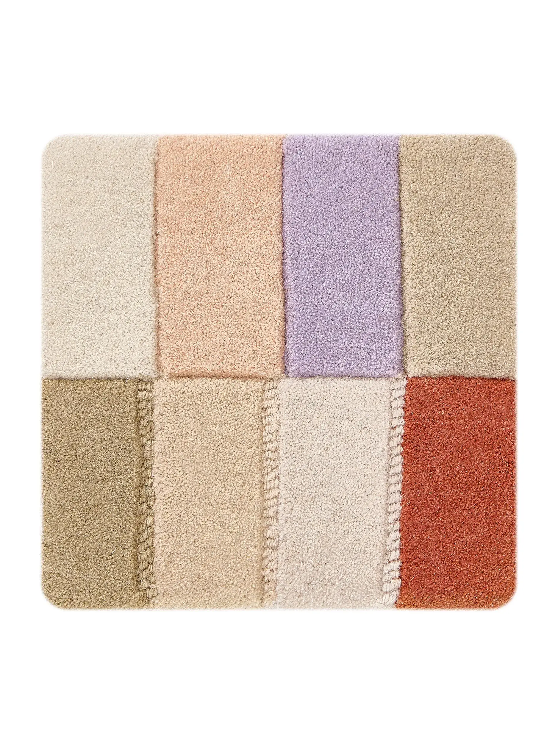 Teppich Adam aus 100% Wolle (aus Neuseeland) in Multicolor von benuta Finest