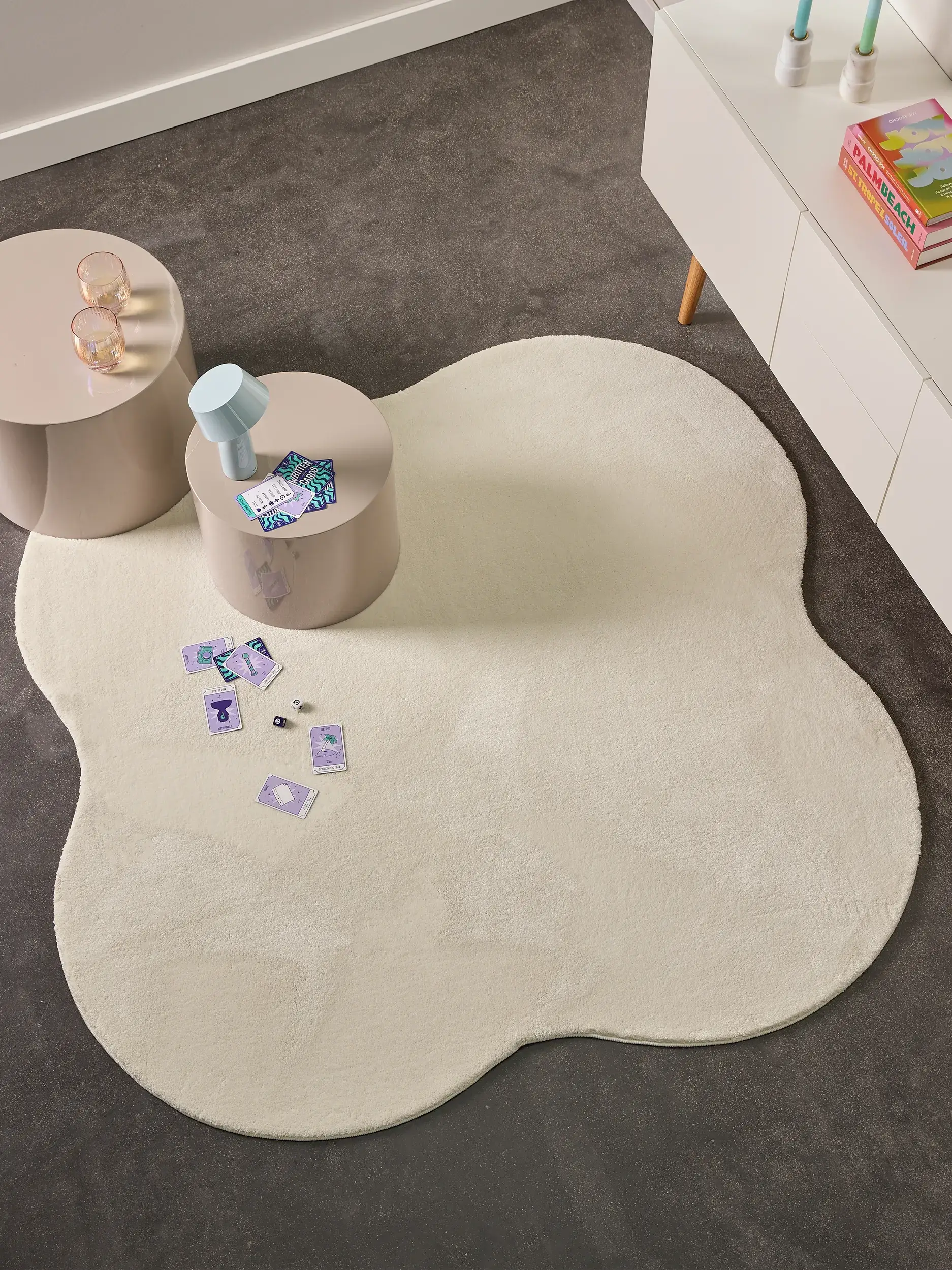 Koberec Yumi z 100% Polyester (recyklovaný PET) v  od benuta POP