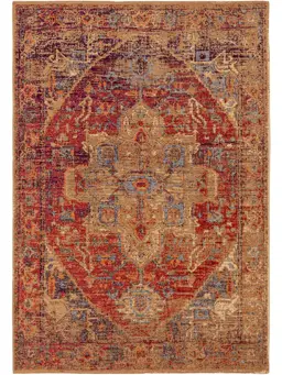 Alfombra de tejido plano Stay Multicolor