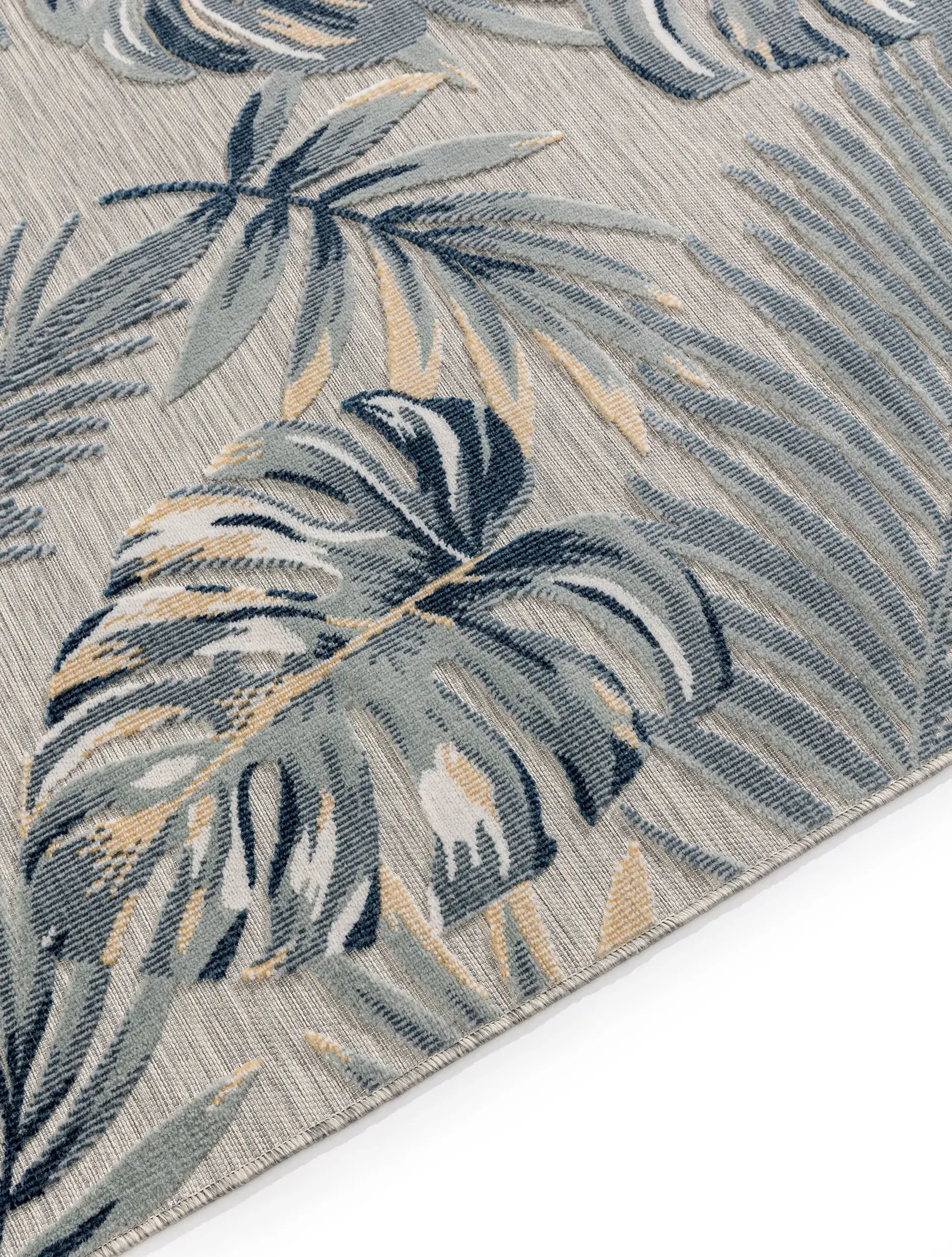 Rug made of 100% Polypropylen in Multicolour with a 100% Polypropylen high pile by benuta Basic