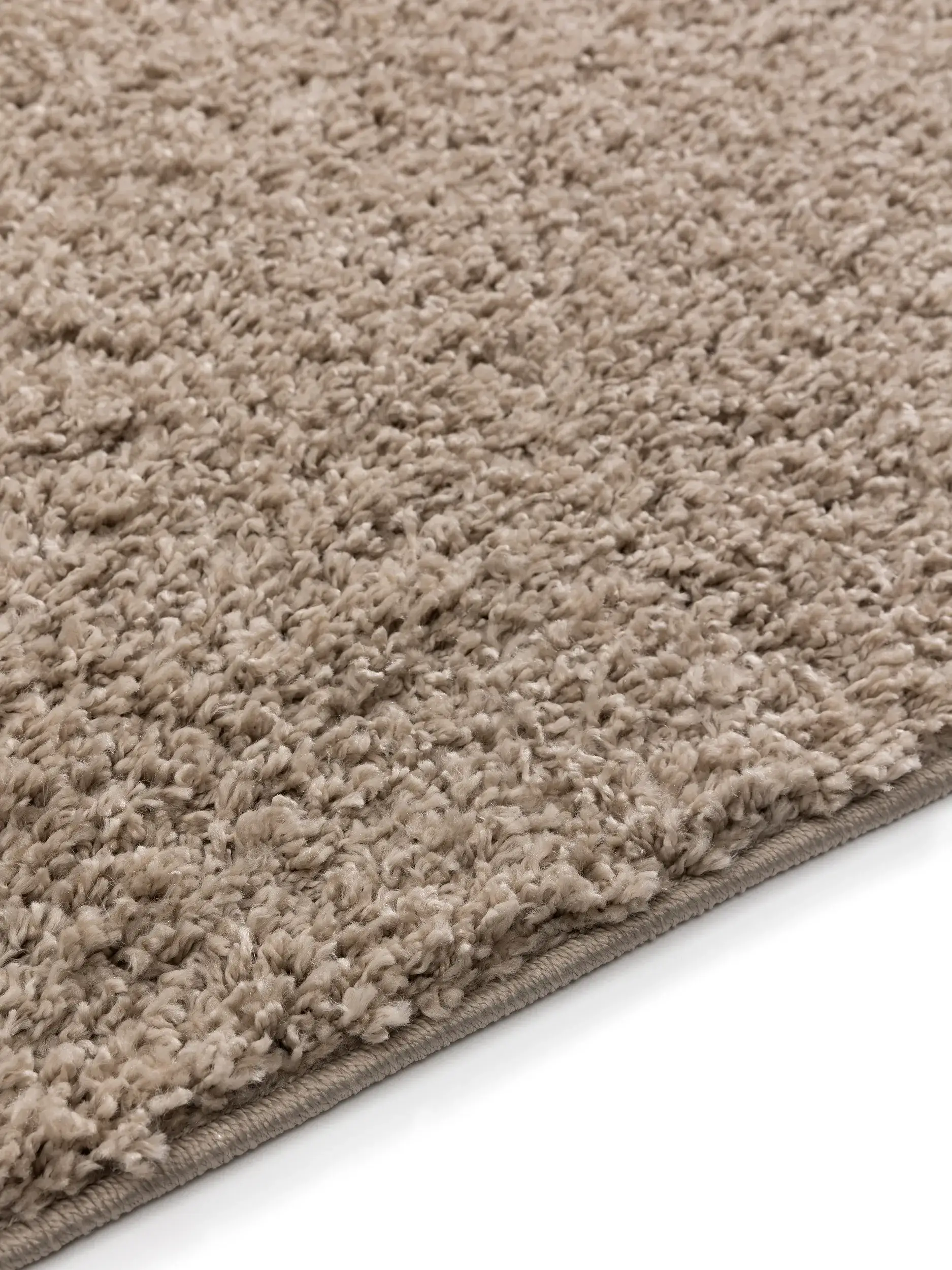 Tapete de 100% Polypropylen em Beige com pelo de 100% Polypropylen de altura da benuta Basic
