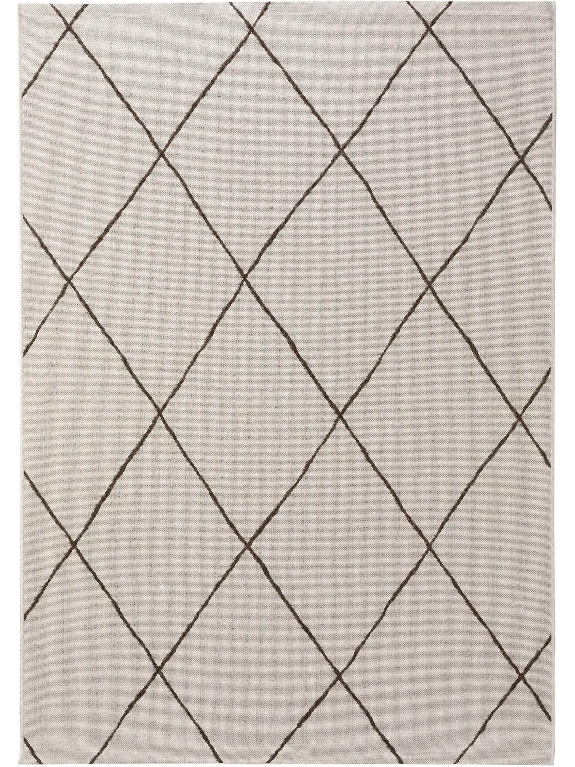 Tappeto di 100% Polipropilene in Beige con pelo alto 100% Polipropilene da benuta nest