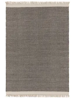 Wool Rug Kim Black/White