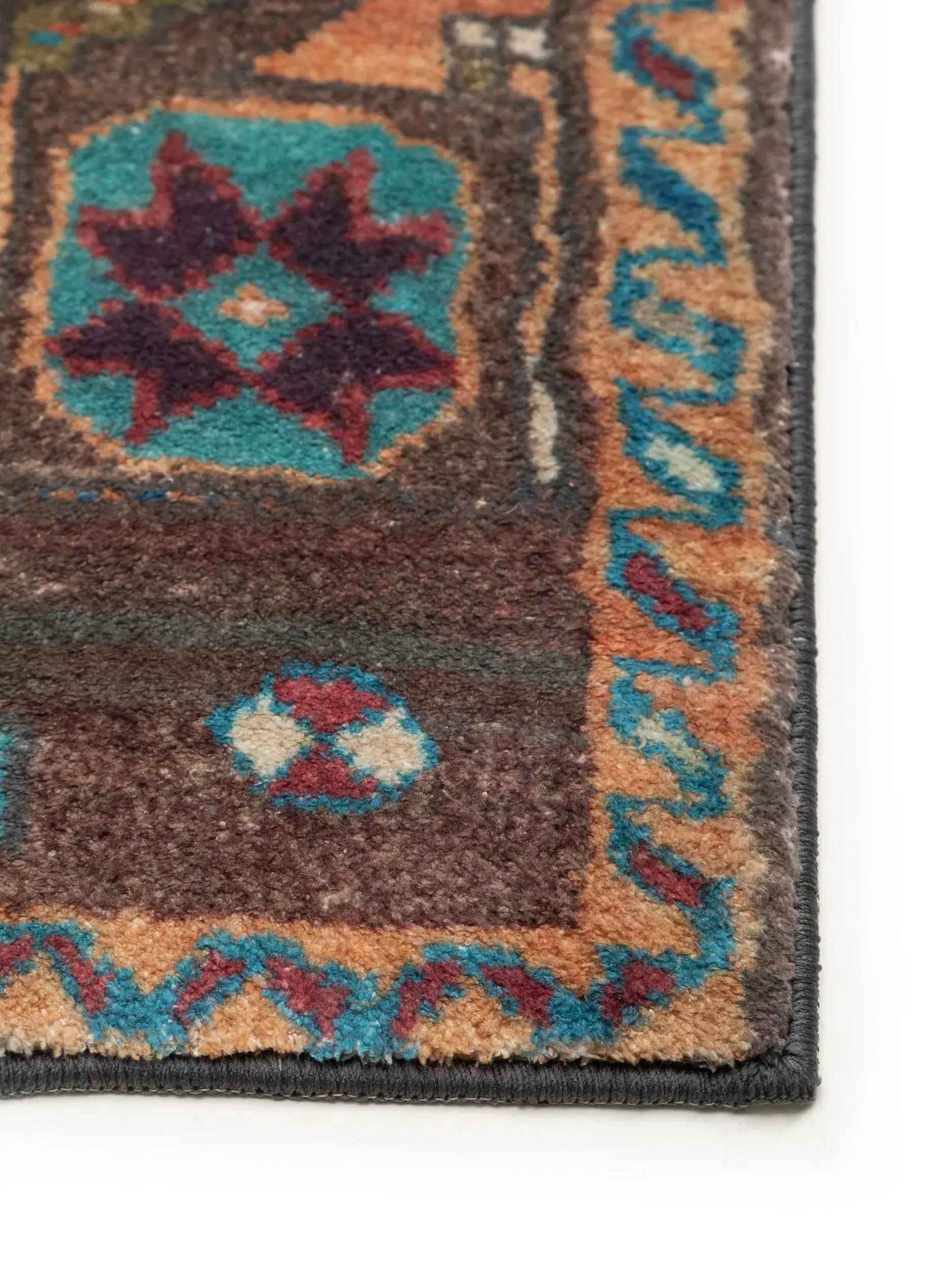 Rug made of 100% Polyester in Beige with a 100% Polyester high pile by benuta