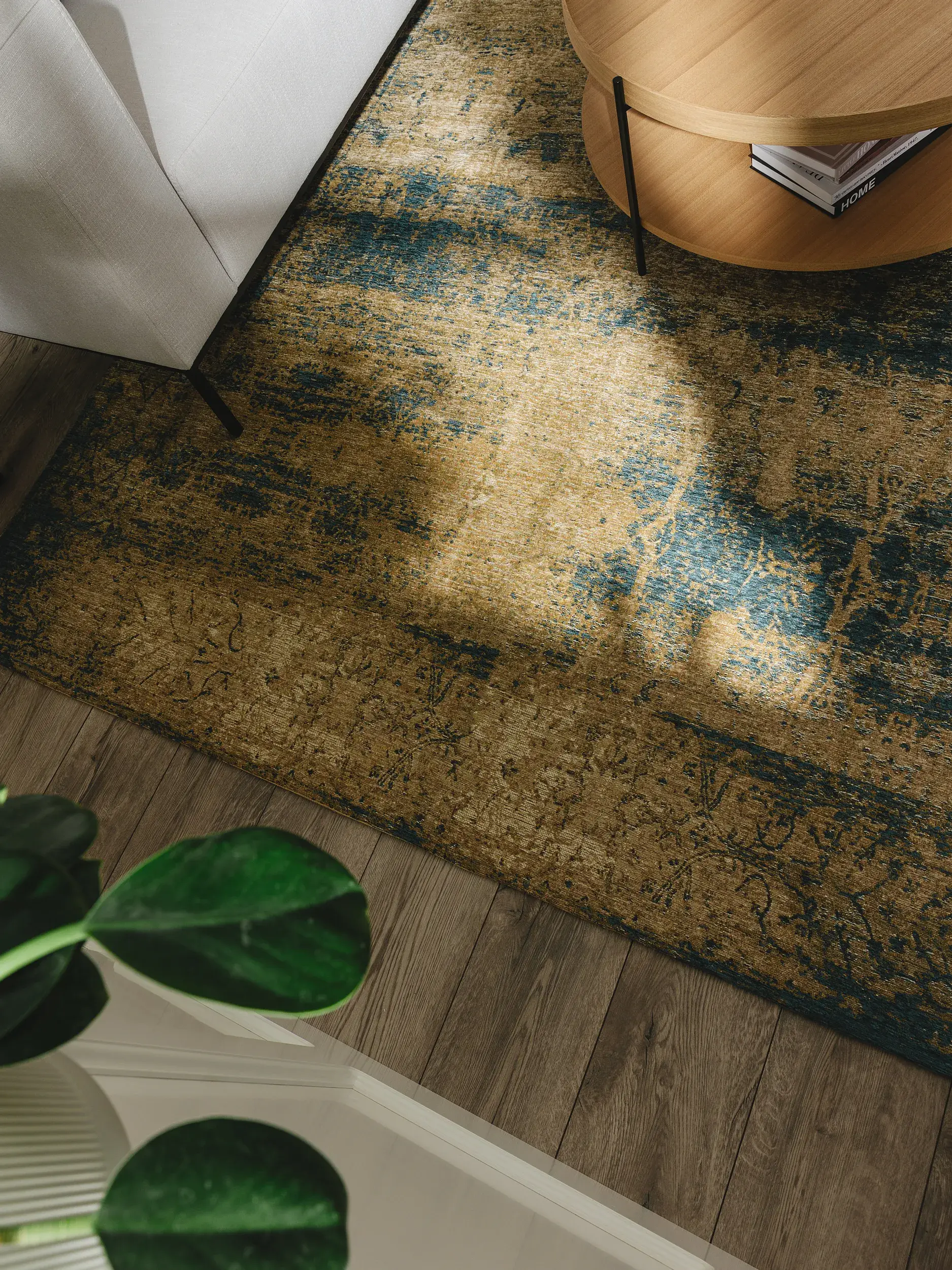 Tappeto di 55% Poli-acrilico, 27% Poliestere, 17% Cotone, 1% Lattice in Beige con pelo alto 55% Poli-acrilico, 27% Poliestere, 17% Cotone, 1% Lattice da benuta nest
