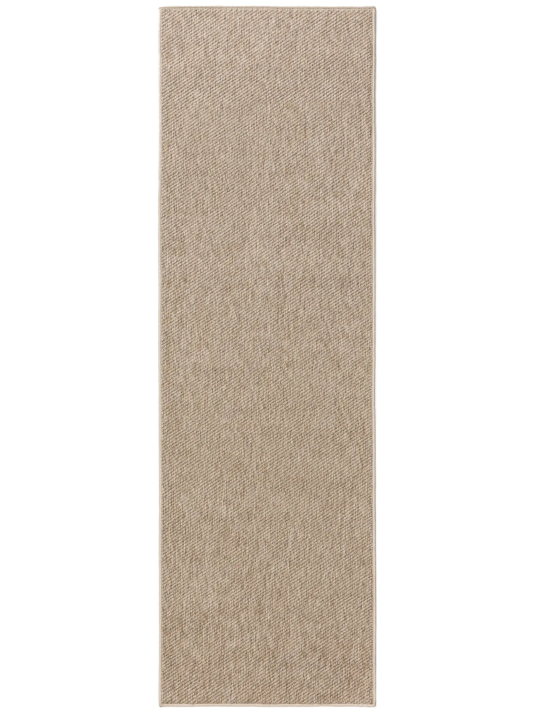 Rug made of 100% Polypropylen in Beige with a 100% Polypropylen high pile by benuta Basic