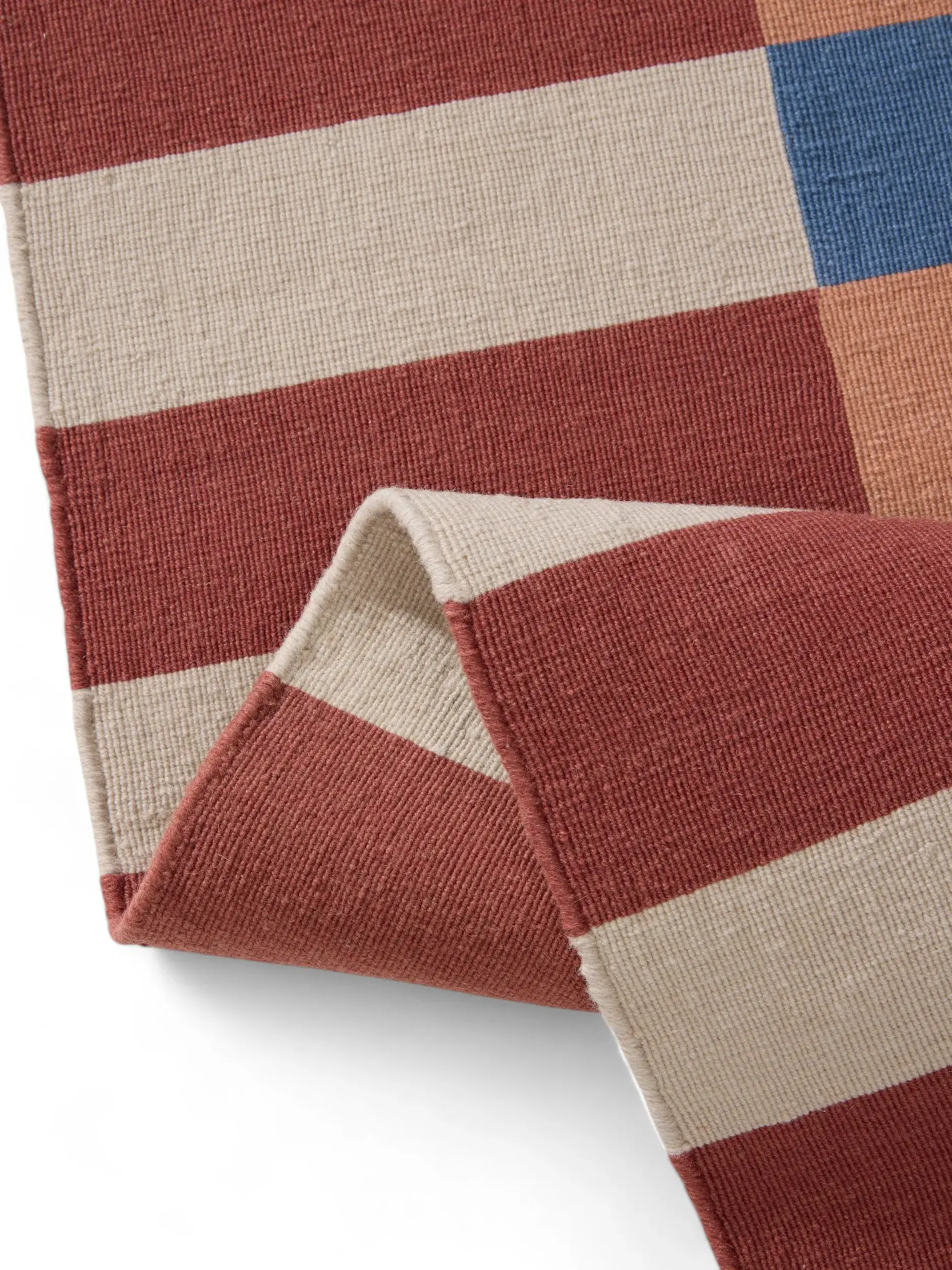 Rug made of 100% Wool in Multicolour with a 100% Wool high pile by benuta Nest