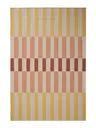 Flachgewebeteppich Judith Multicolor/Gelb