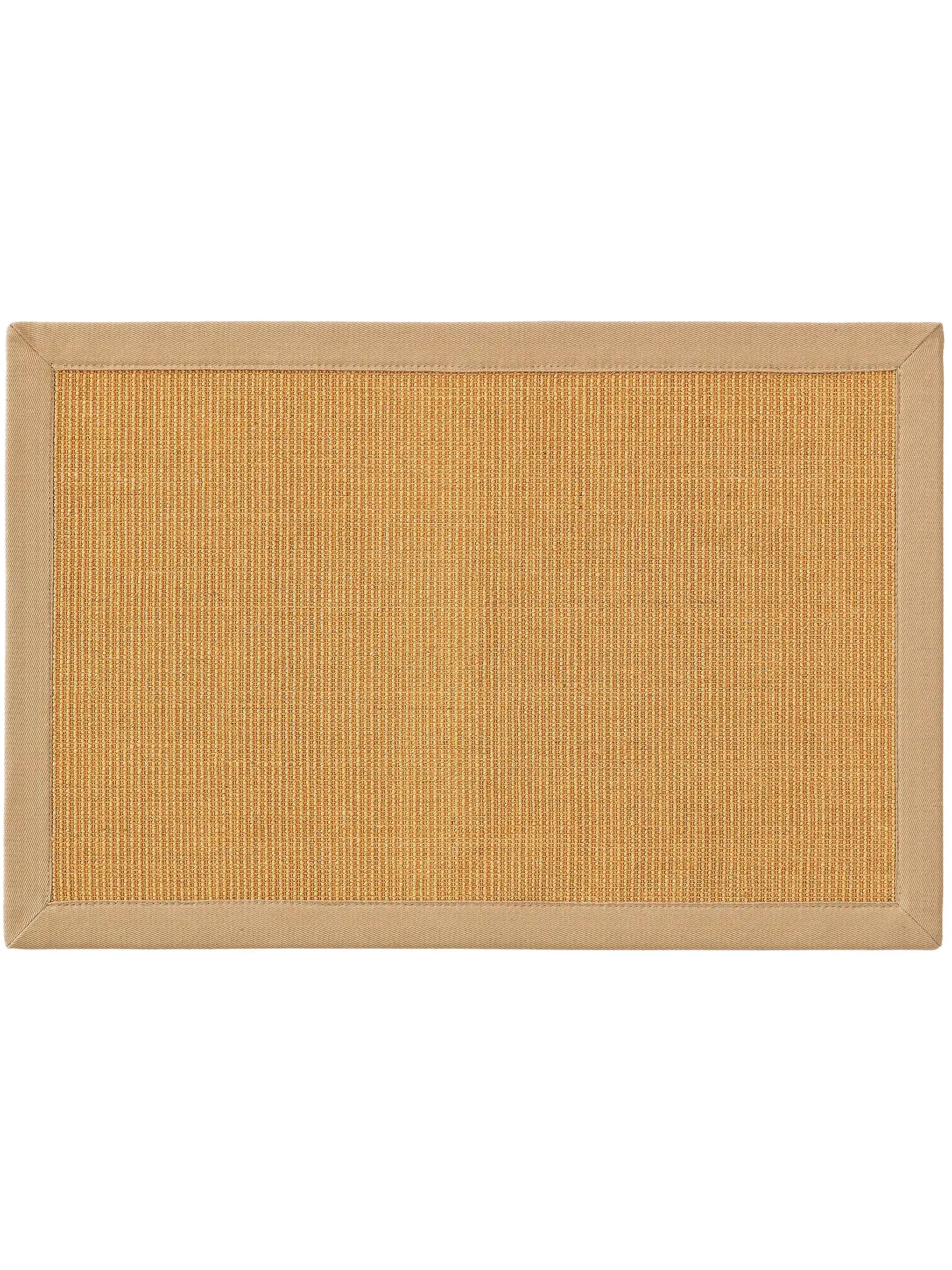 Fußmatte Sana Beige im Design Bordüre aus 100% Sisal von benuta Nest