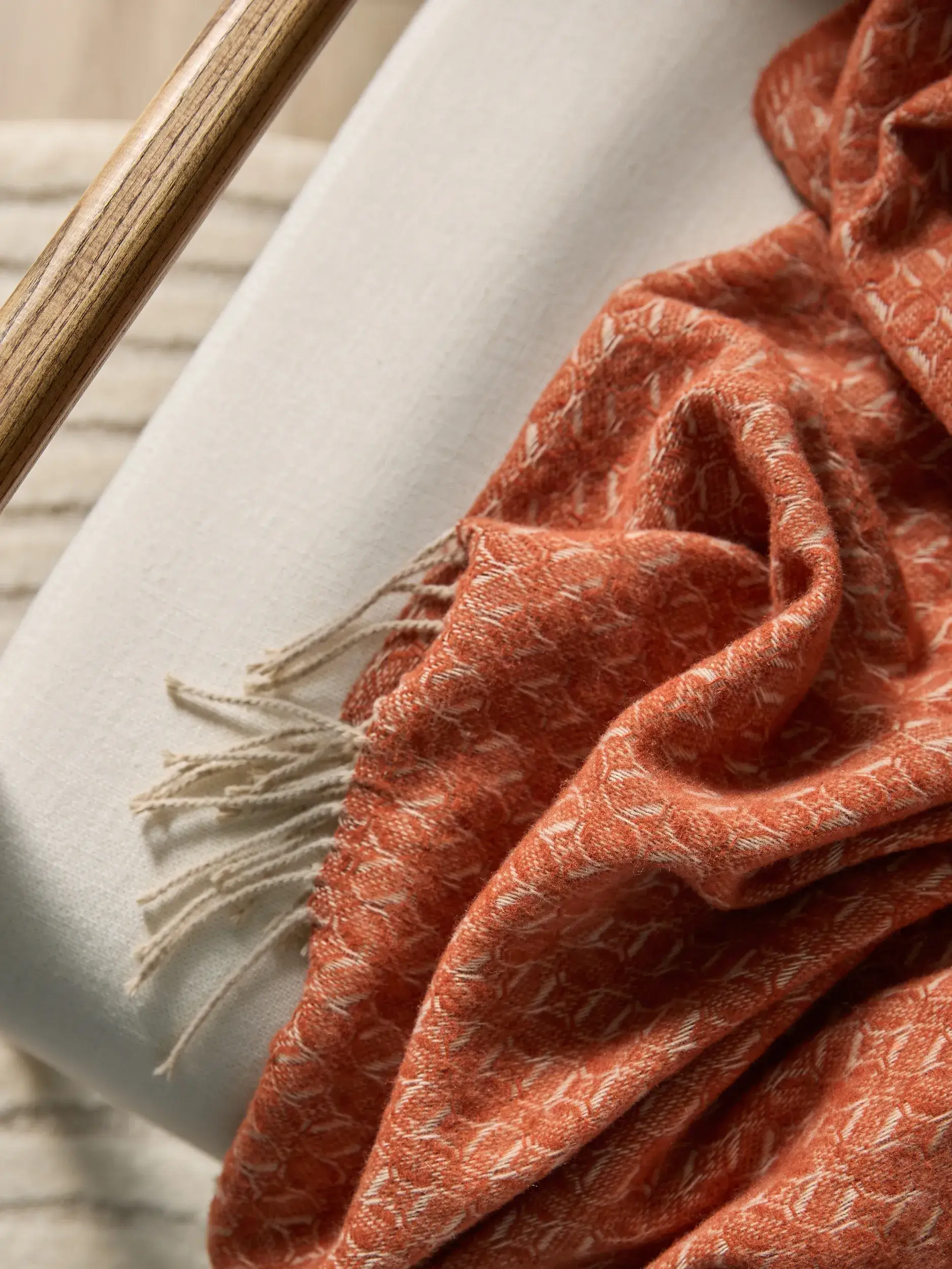 Tæppe Liana Rød fra benuta nest