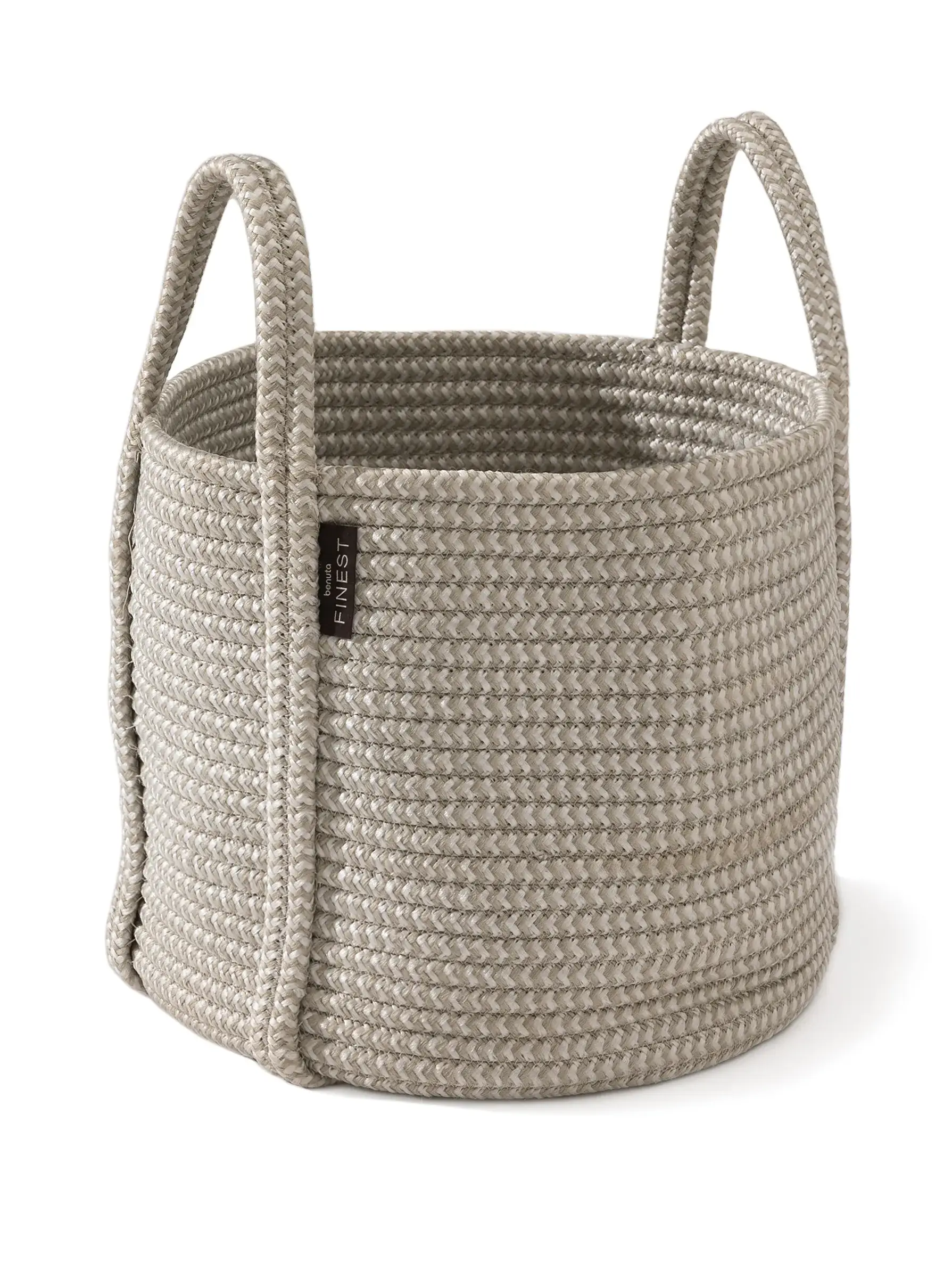 In- & Outdoor Korb Noe Grau/Beige von 