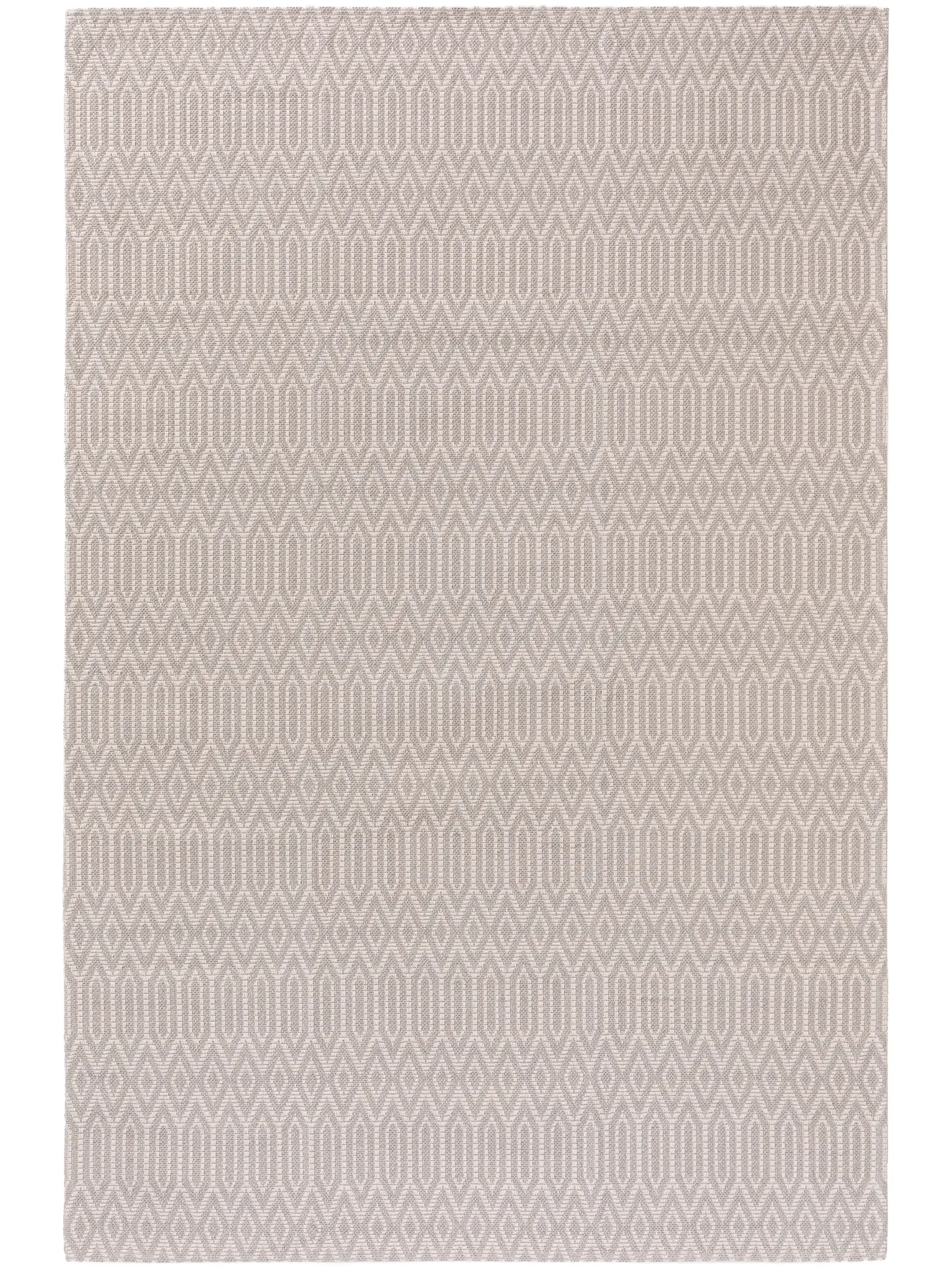 Teppich aus 100% Baumwolle in Grau mit 100% Baumwolle hohem Flor von benuta Nest