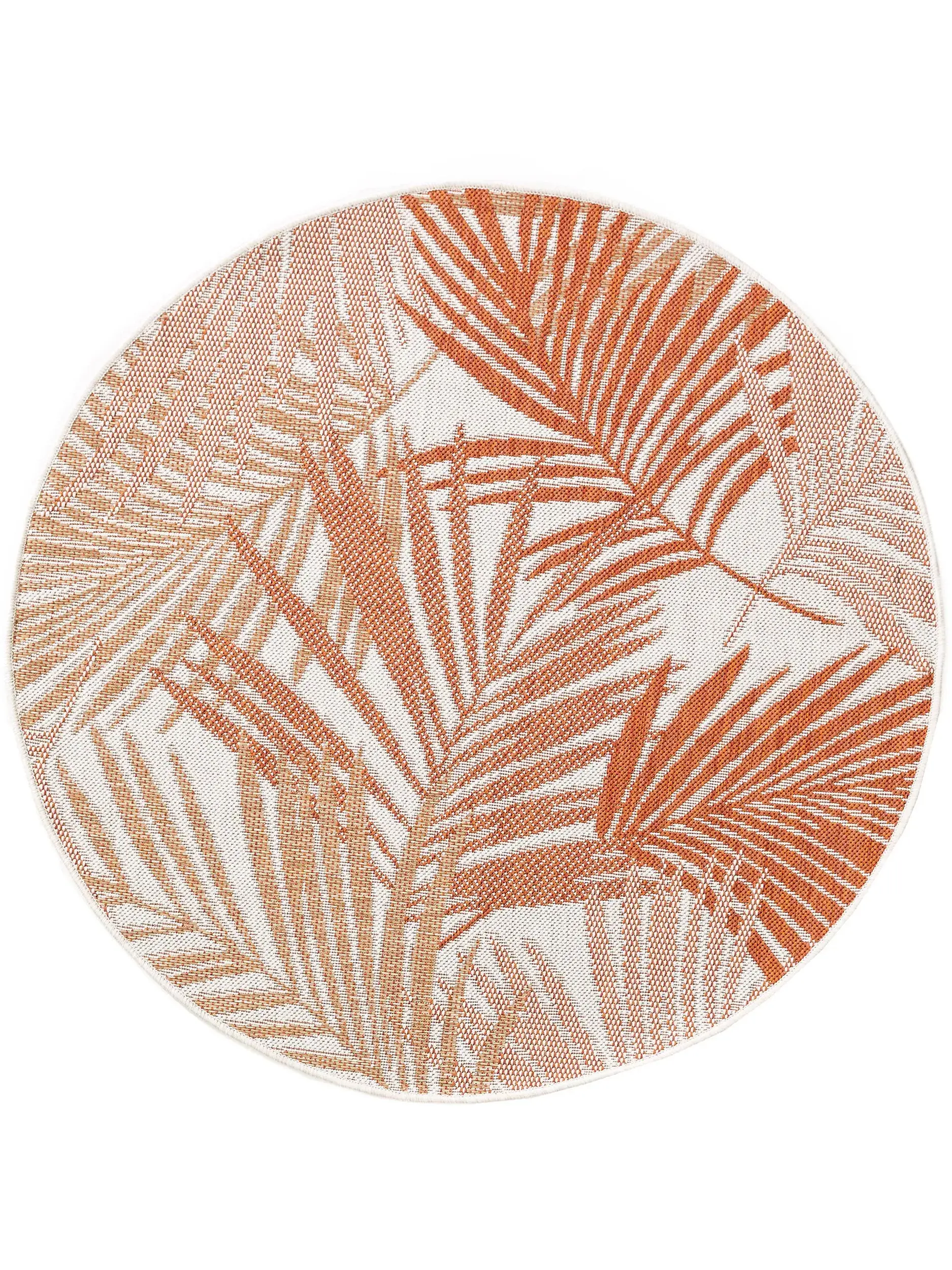 Tapis en 100% Polypropylène en Orange avec une pile de 100% Polypropylène de hauteur de benuta nest