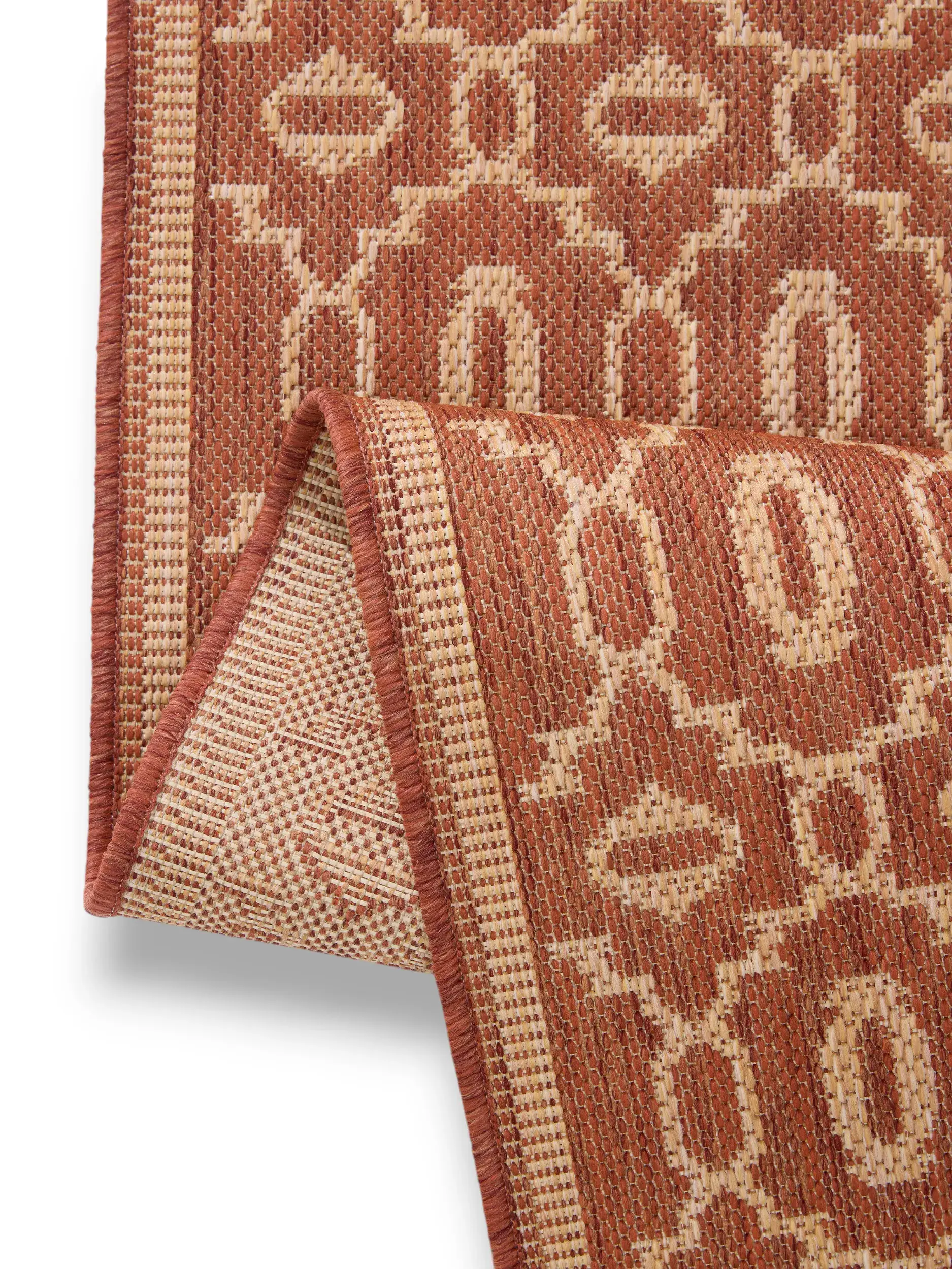 Rug made of 100% Polypropylen in Beige with a 100% Polypropylen high pile by benuta Nest
