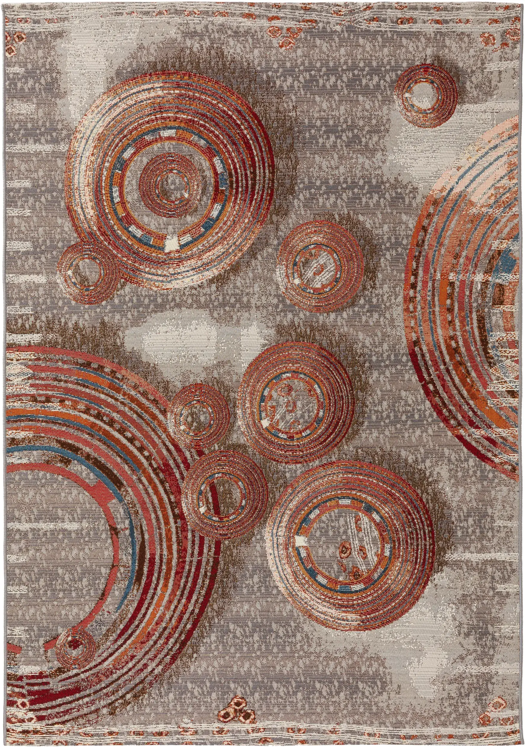 Teppich Artis aus 76% Polypropylen, 23% Polyester, 1% Latex in Multicolor von benuta Nest