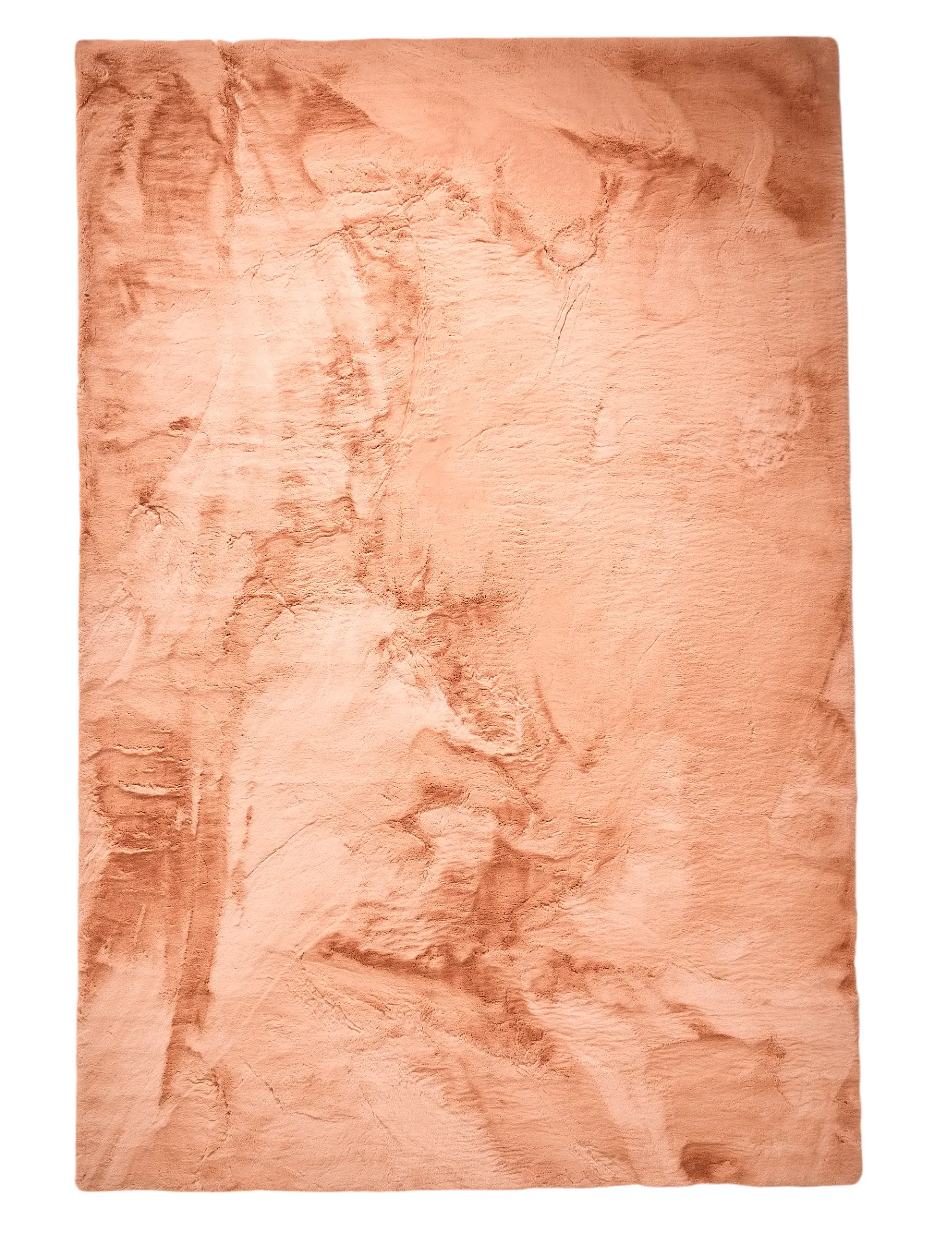 Teppich Dave aus 100% Polyester in Orange von benuta Nest