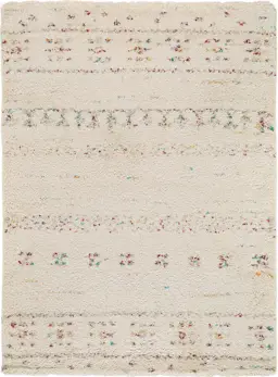 Shaggy rug Gobi Beige