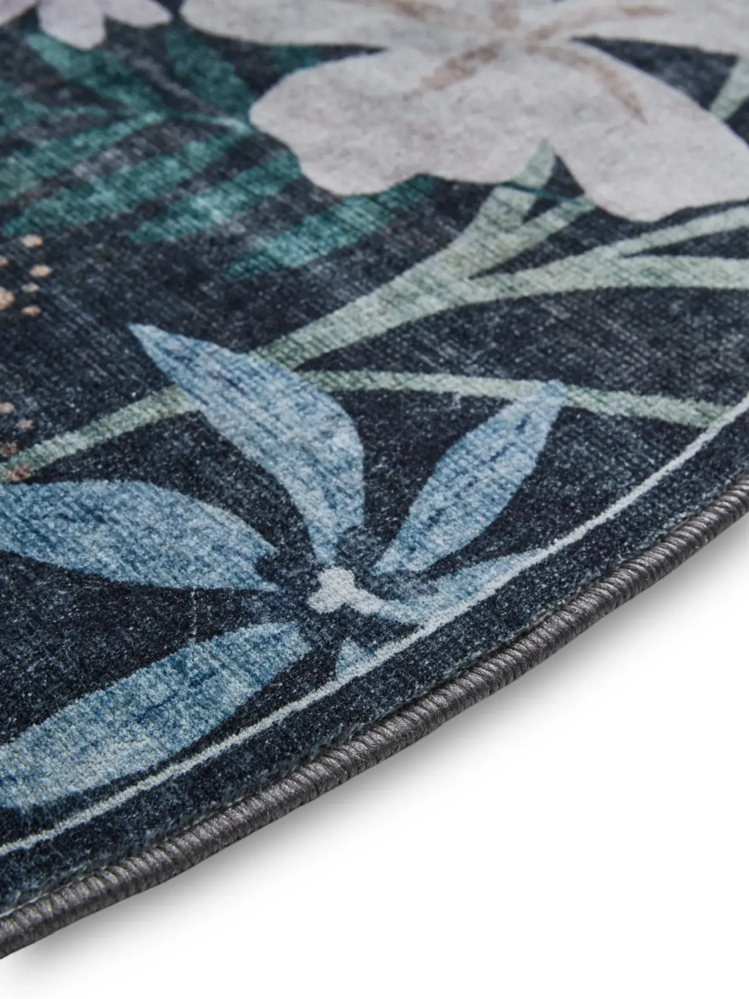 Rug made of 100% Polyester in Multicolour with a 100% Polyester high pile by benuta Nest