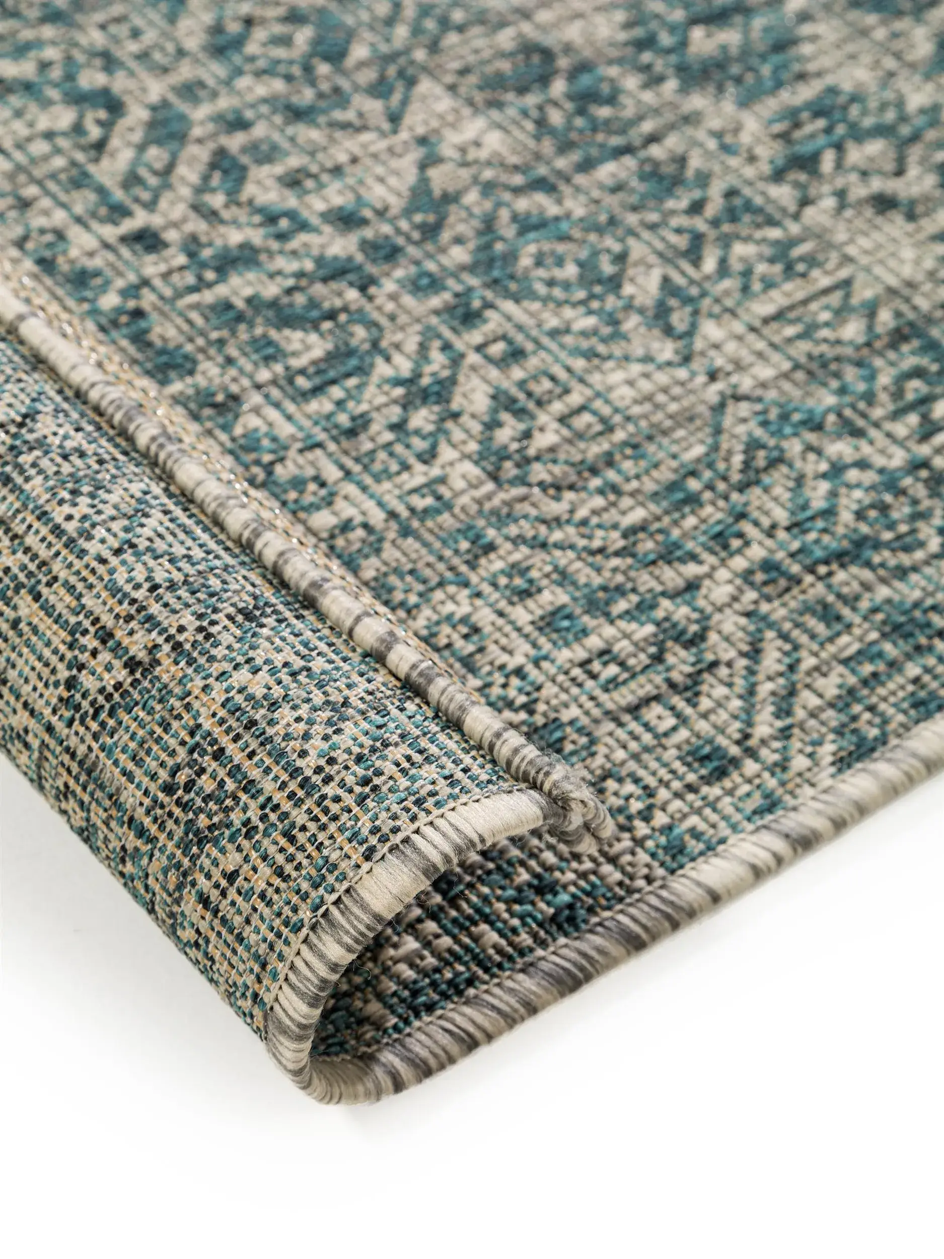 Teppich Cleo aus 100% Polypropylen in Blau von benuta