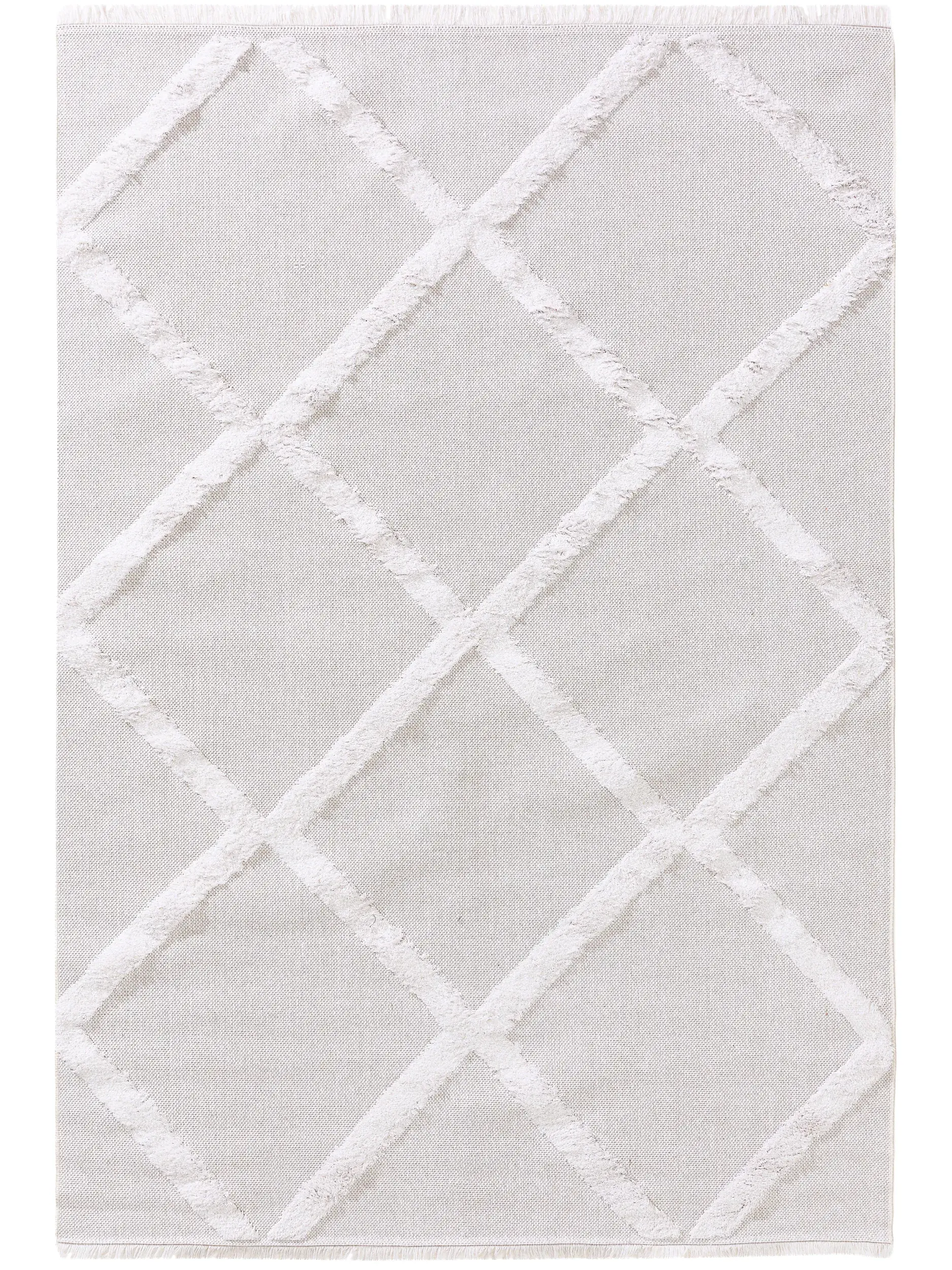 Teppich Oslo aus 100% Baumwolle in Beige von benuta Pop