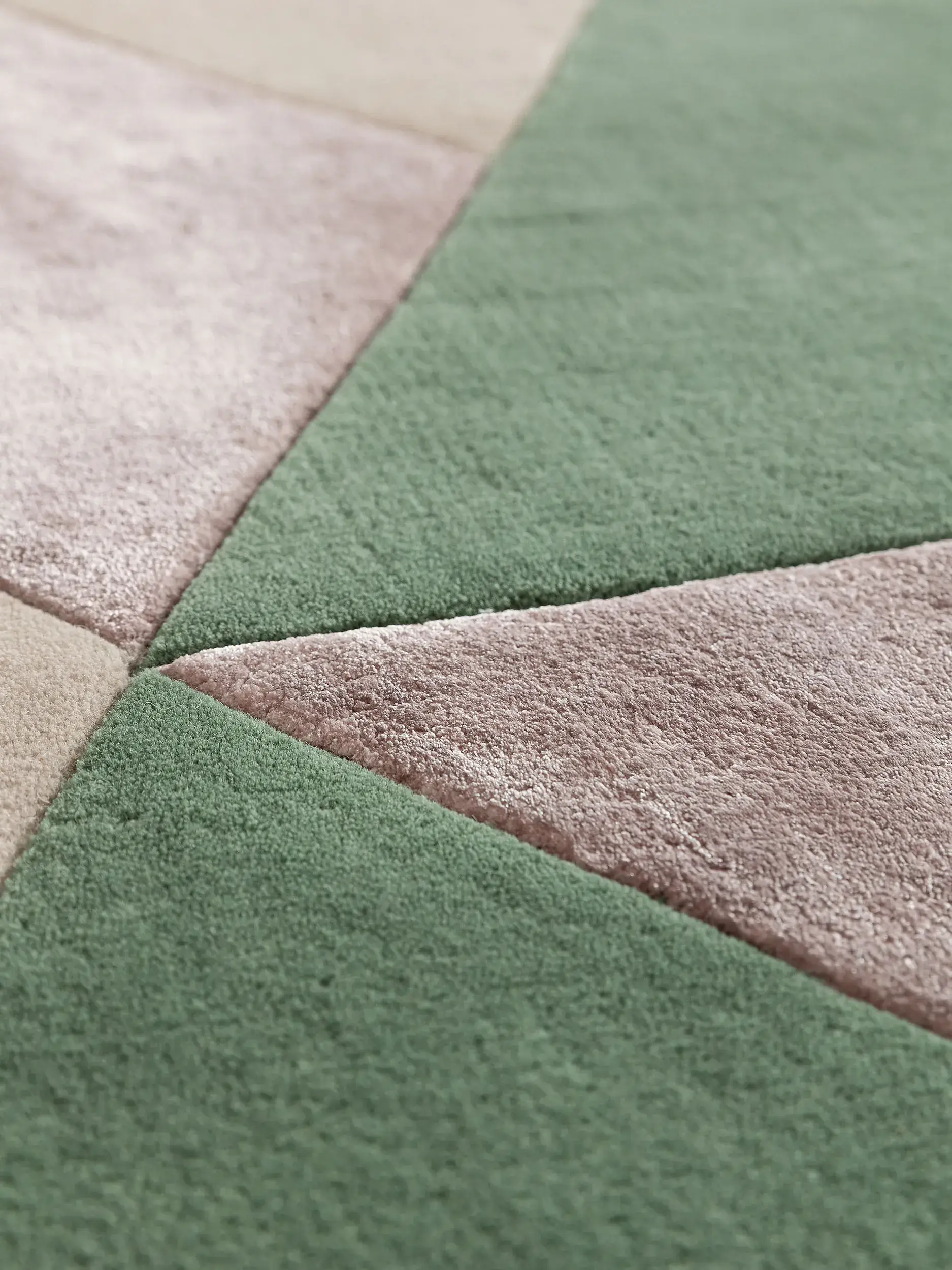 Alfombra Paul de 70% Lana, 30% Lyocell (Tencel™) en Multicolor de benuta Finest