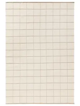 Tapis de laine Gyda Crème