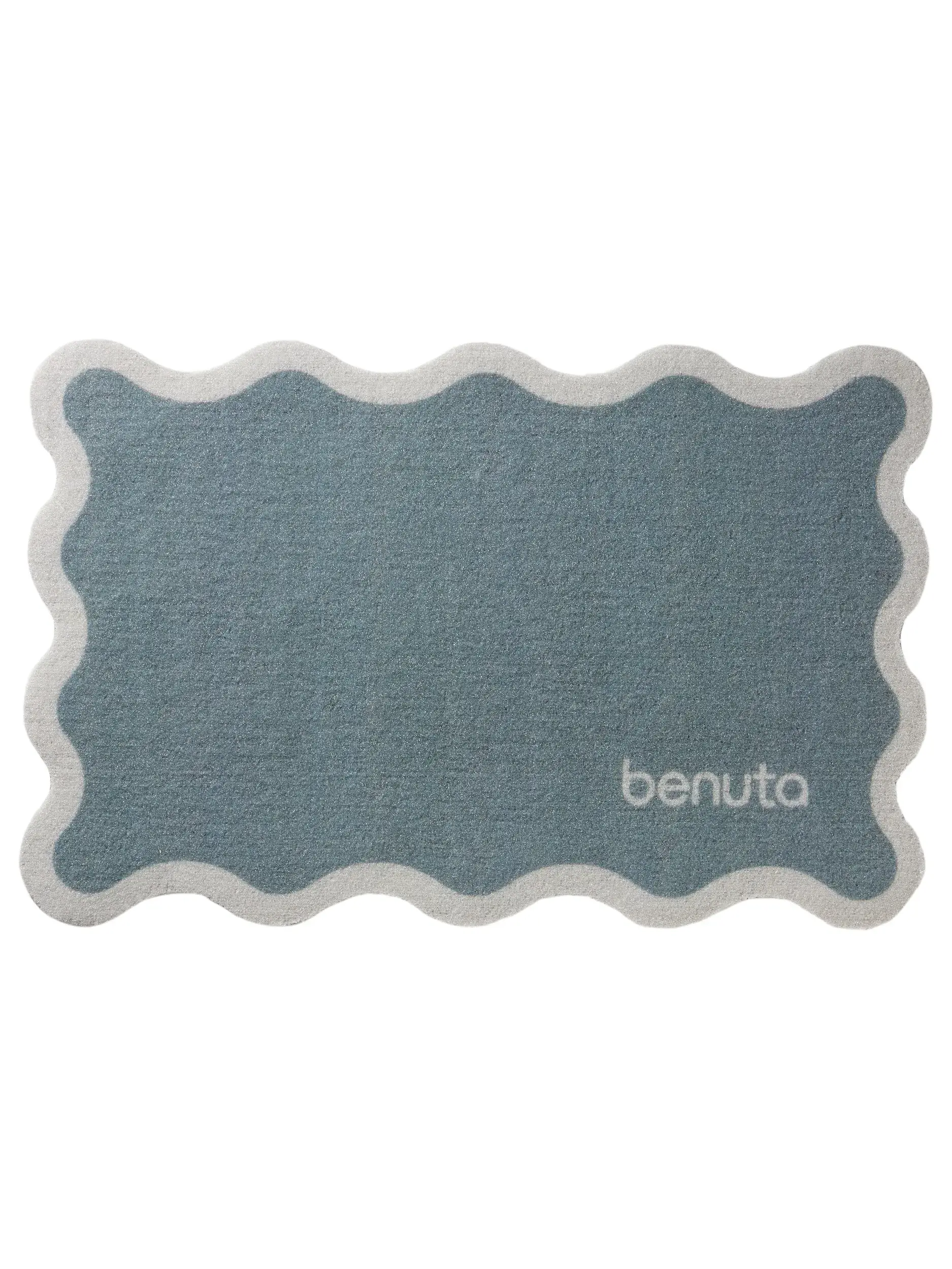 Tappetino Curl Grigio di 