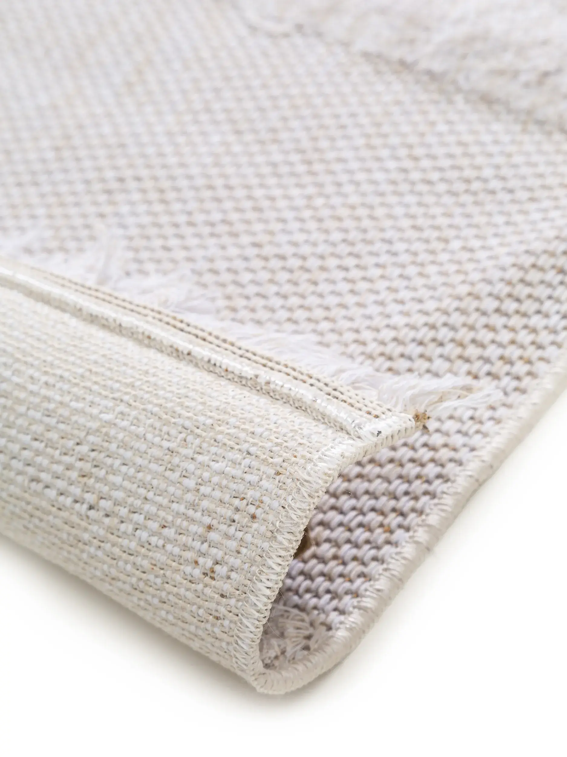 Teppich Oslo aus 100% Baumwolle in Beige von benuta Pop