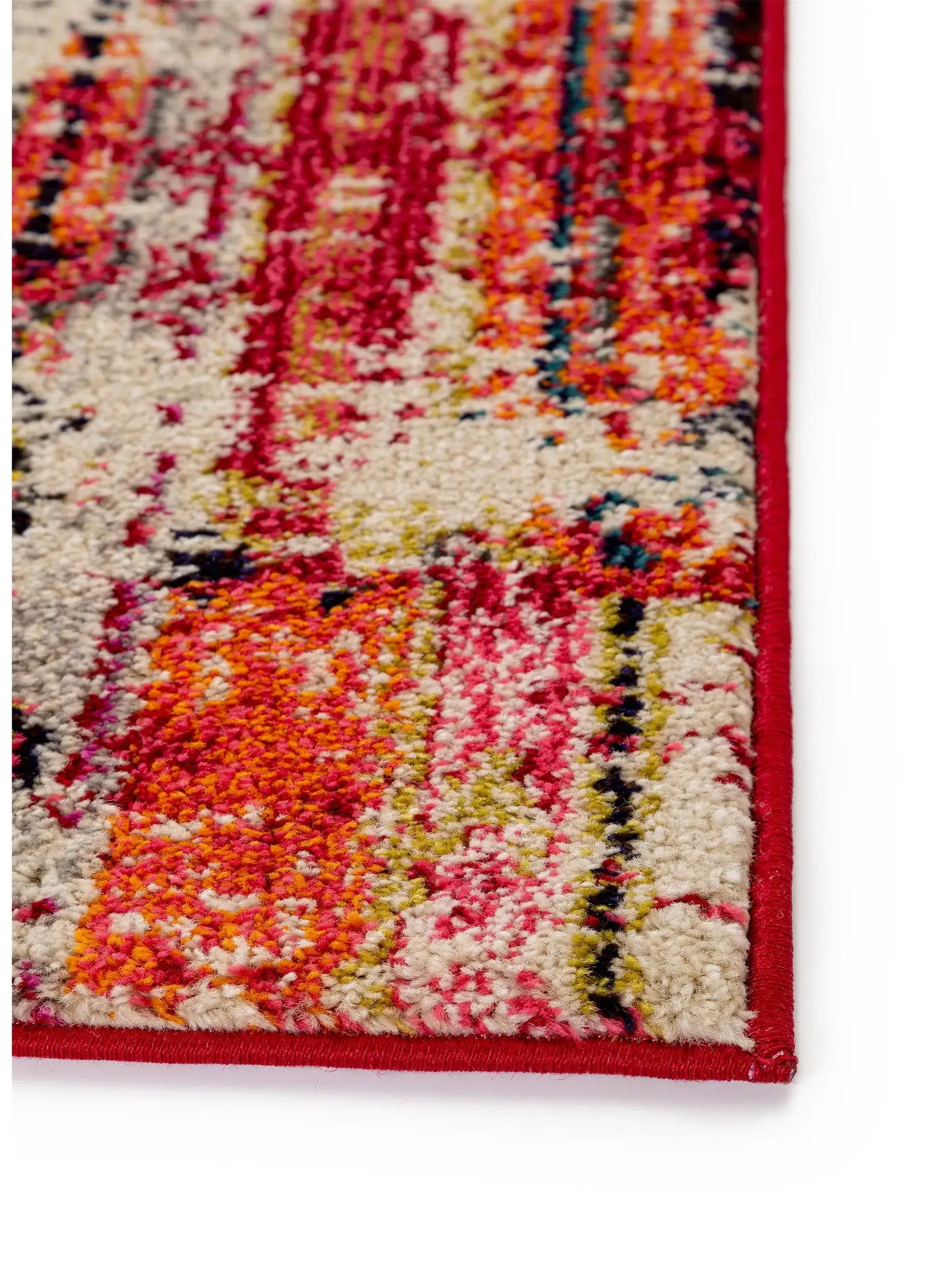 Teppich aus 100% Polypropylen in Rosa mit 100% Polypropylen hohem Flor von benuta