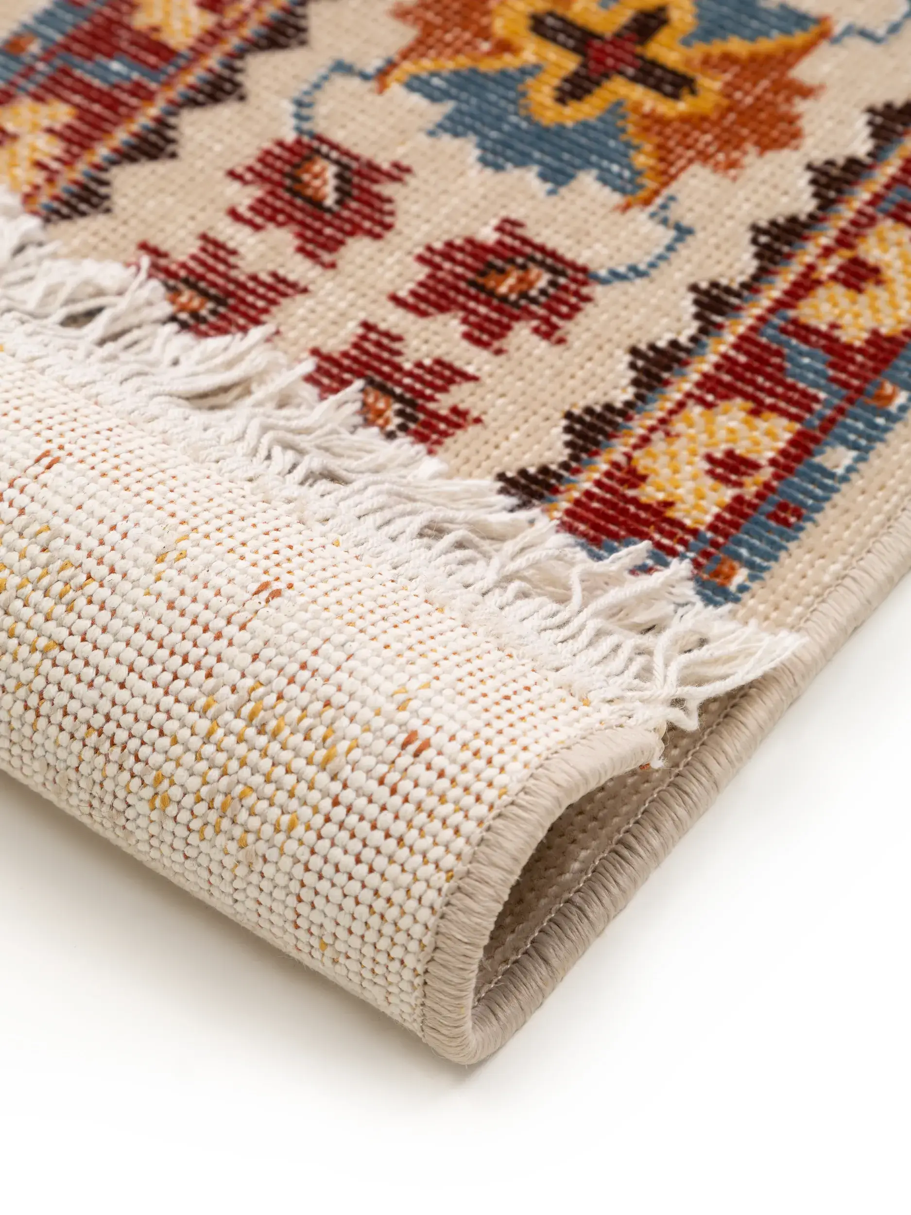Teppich Kira aus 60% Baumwolle, 40% Polypropylen in Multicolor von benuta Nest