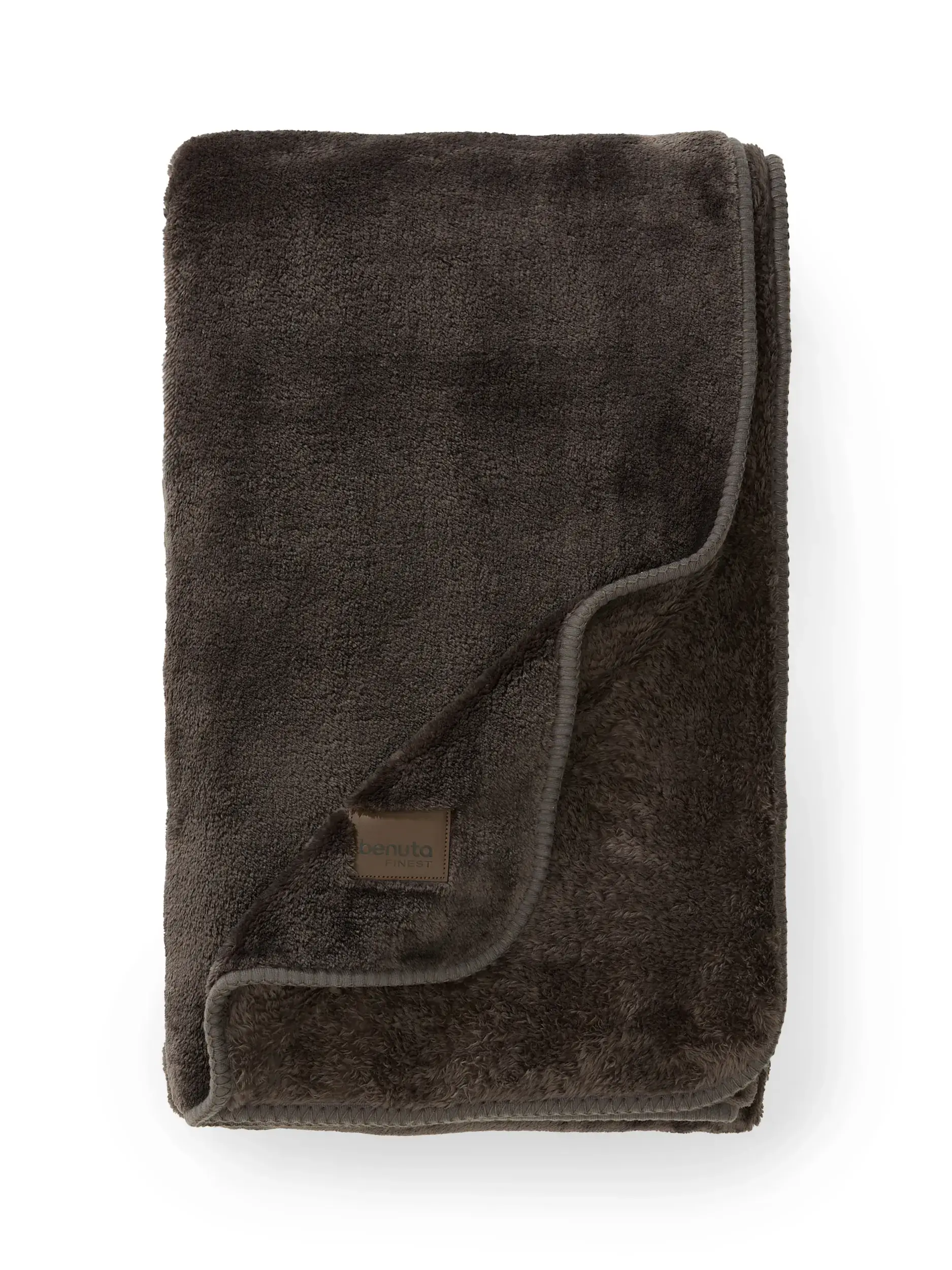 Couverture Lux Gris foncé de benuta