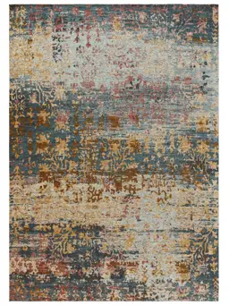 Flat Weave Rug Frencie Blue