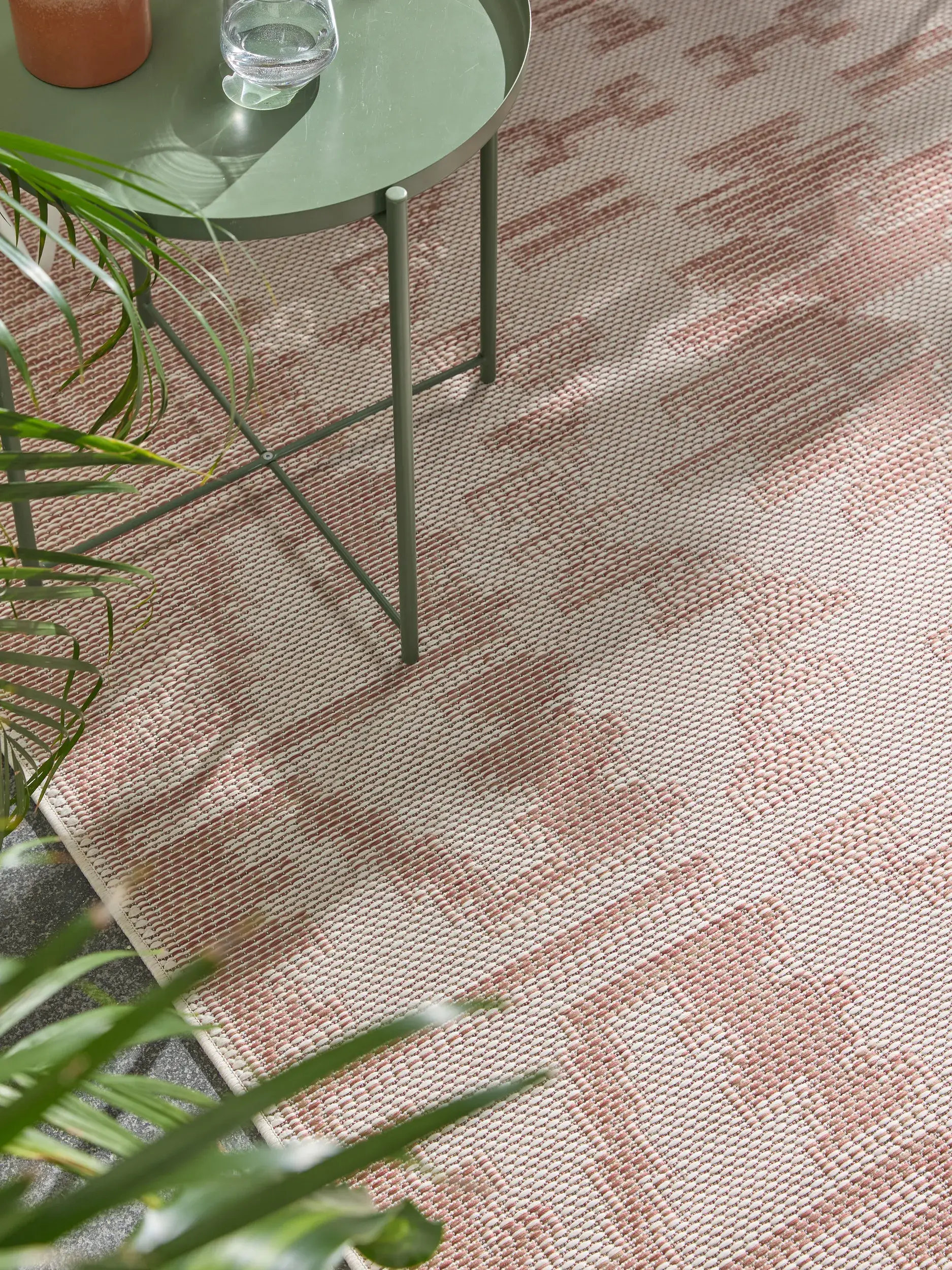 Rug made of 100% Polypropylen in Brown with a 100% Polypropylen high pile by benuta Nest