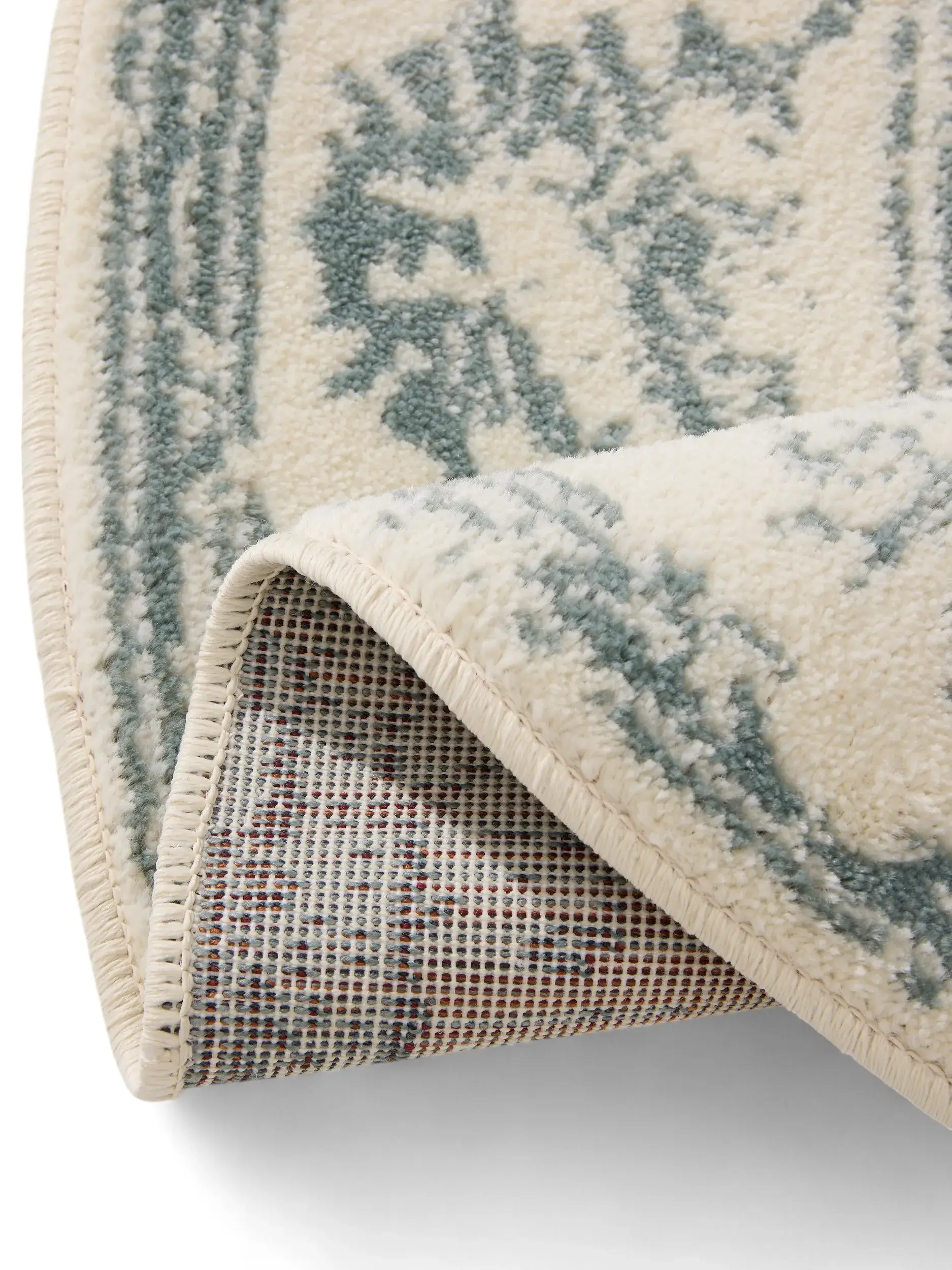 Rug made of 100% Polypropylen in Beige with a 100% Polypropylen high pile by benuta Basic